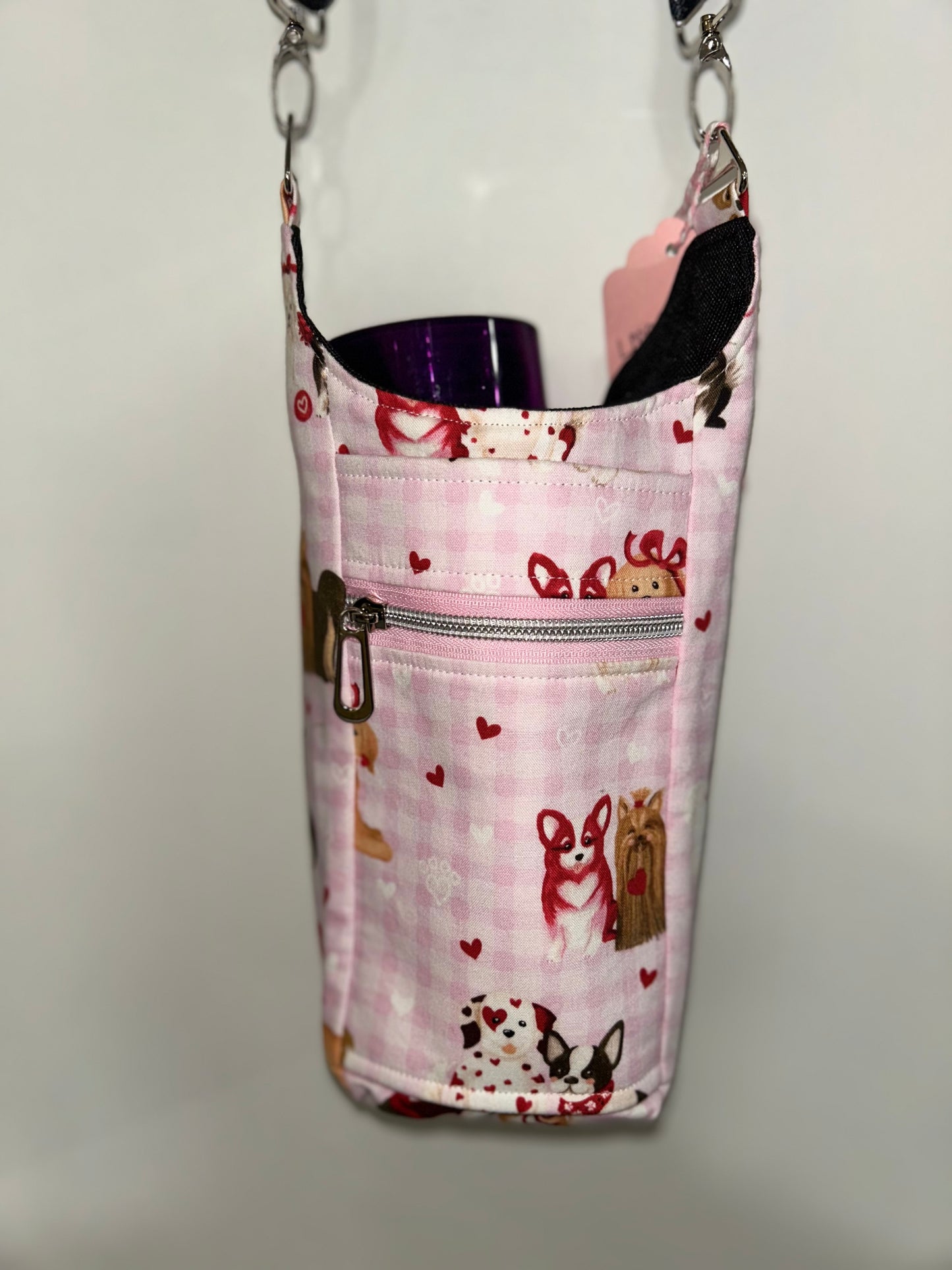 Puppy Love Water Bottle Bag