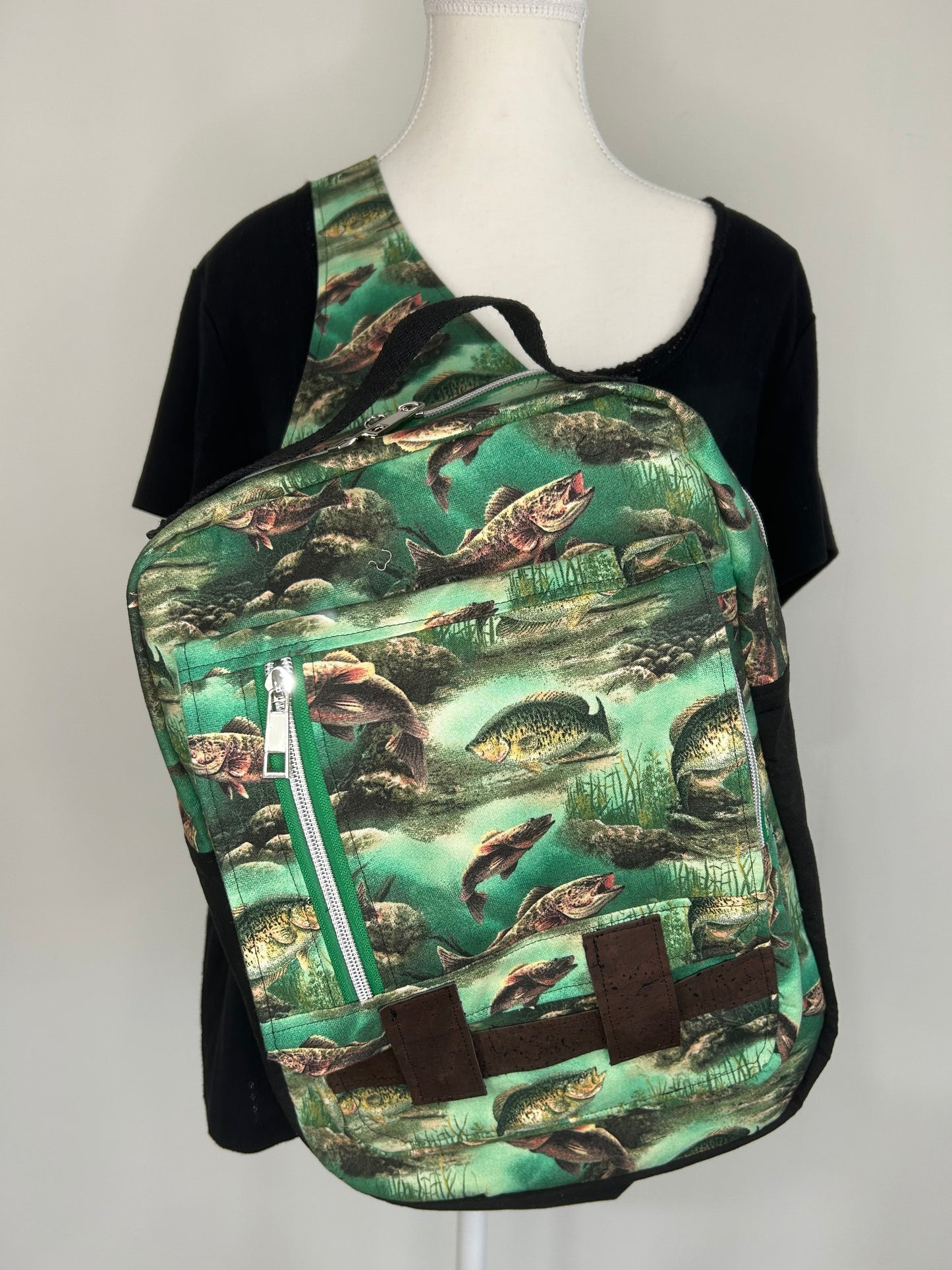 Something’s Fishy Duncan Messenger Sling