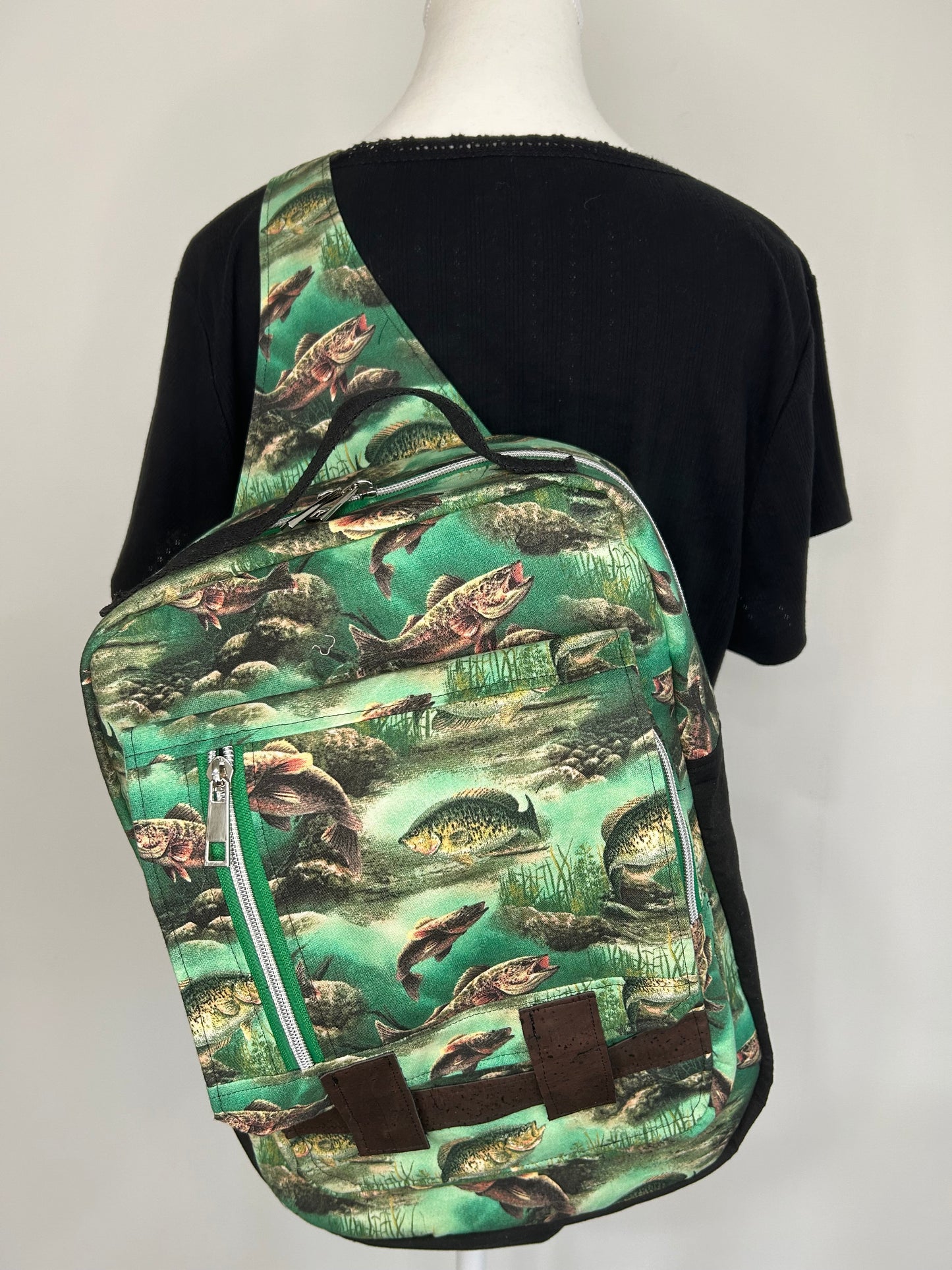 Something’s Fishy Duncan Messenger Sling
