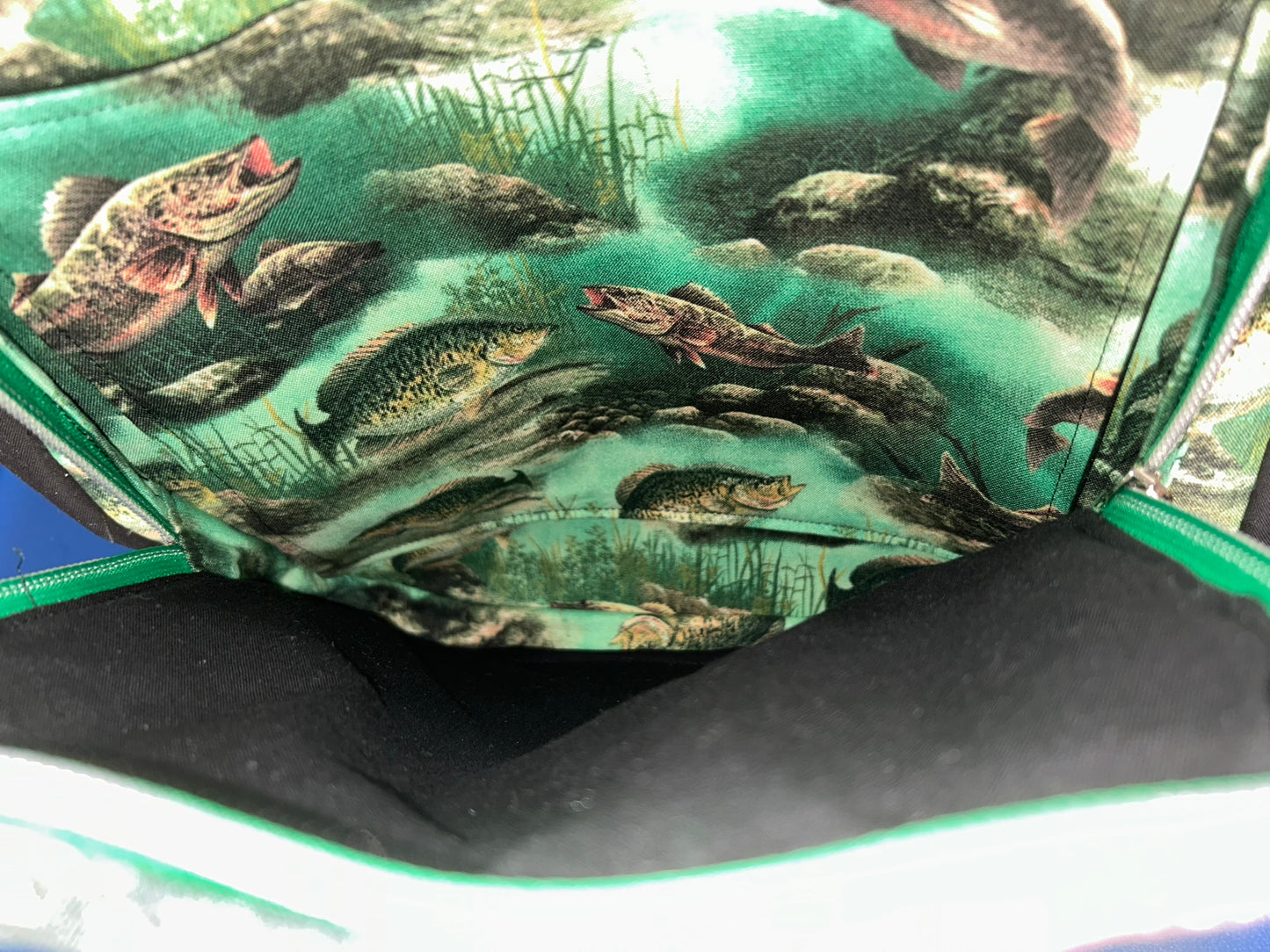 Something’s Fishy Duncan Messenger Sling