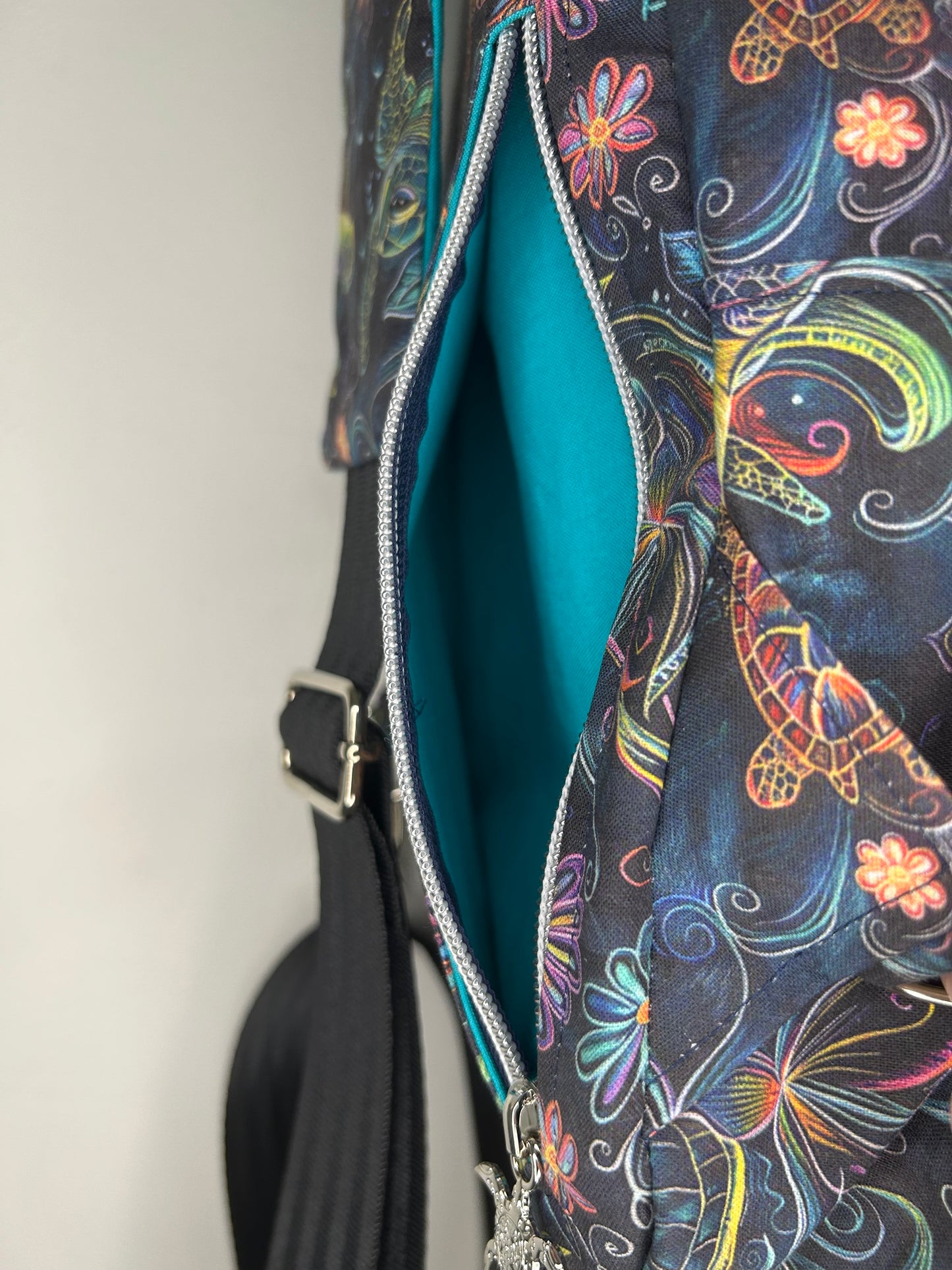 Turtle-y Awesome Retro Sling Bag