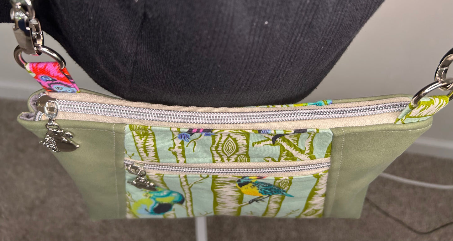 Getting Squirrely Sunshine Crossbody Bag