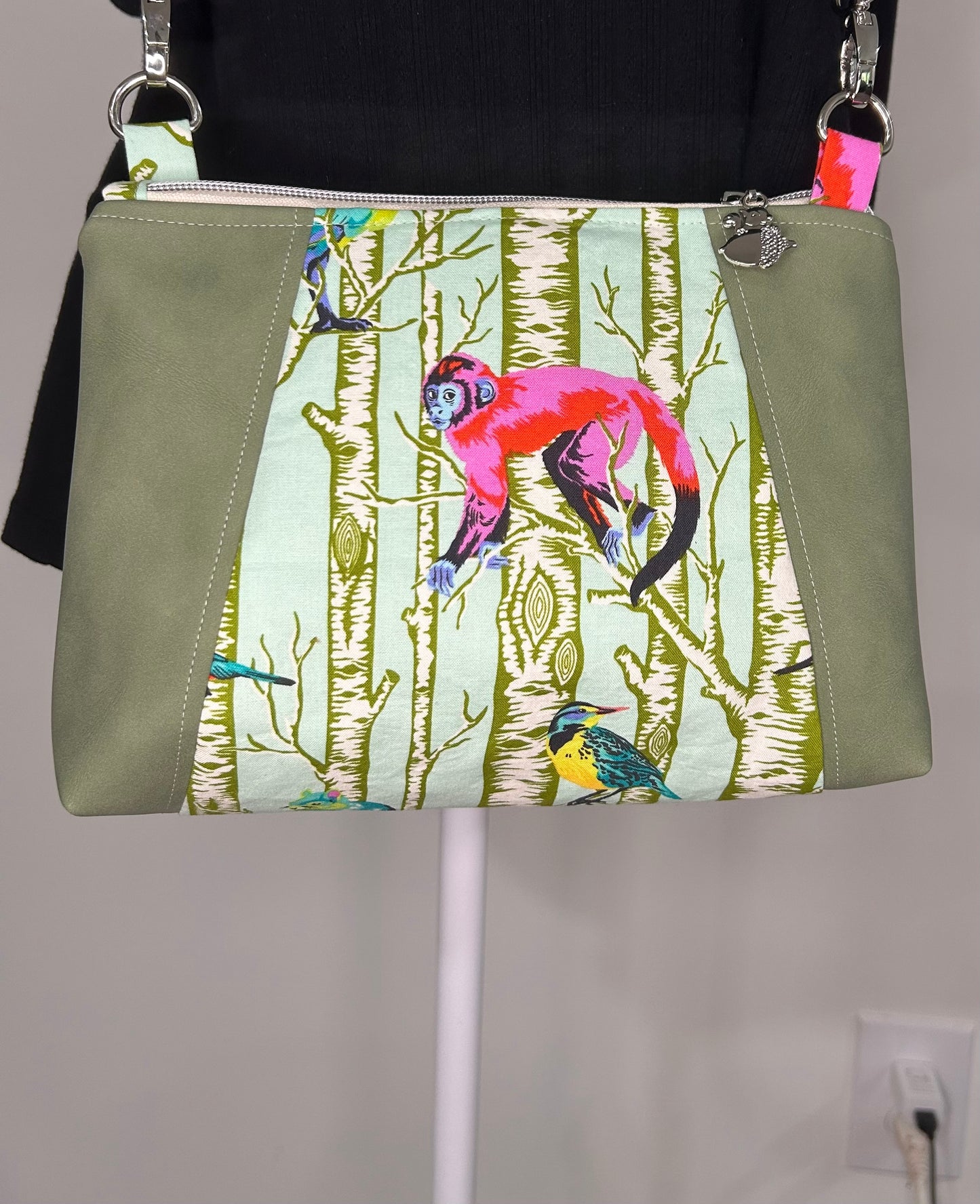 Getting Squirrely Sunshine Crossbody Bag