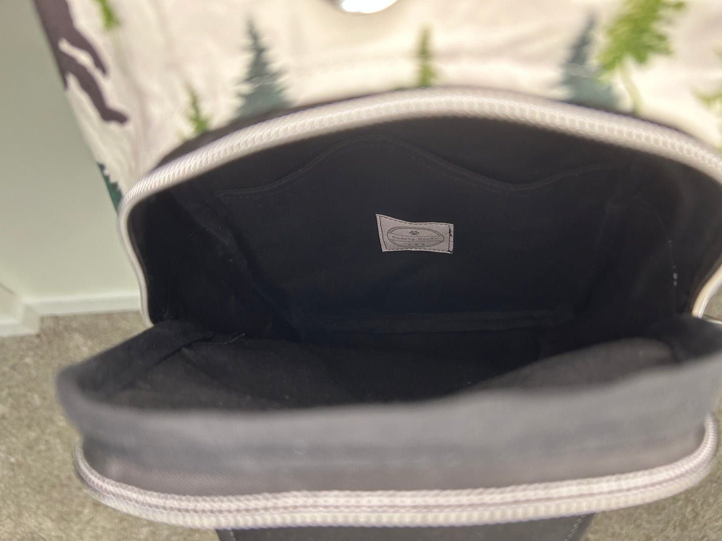 Peace Out Bigfoot Retro Sling Bag