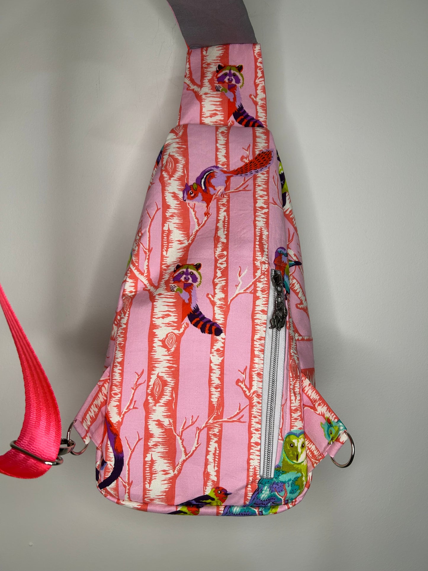 Family Tree Retro Sling Bag / Backpack