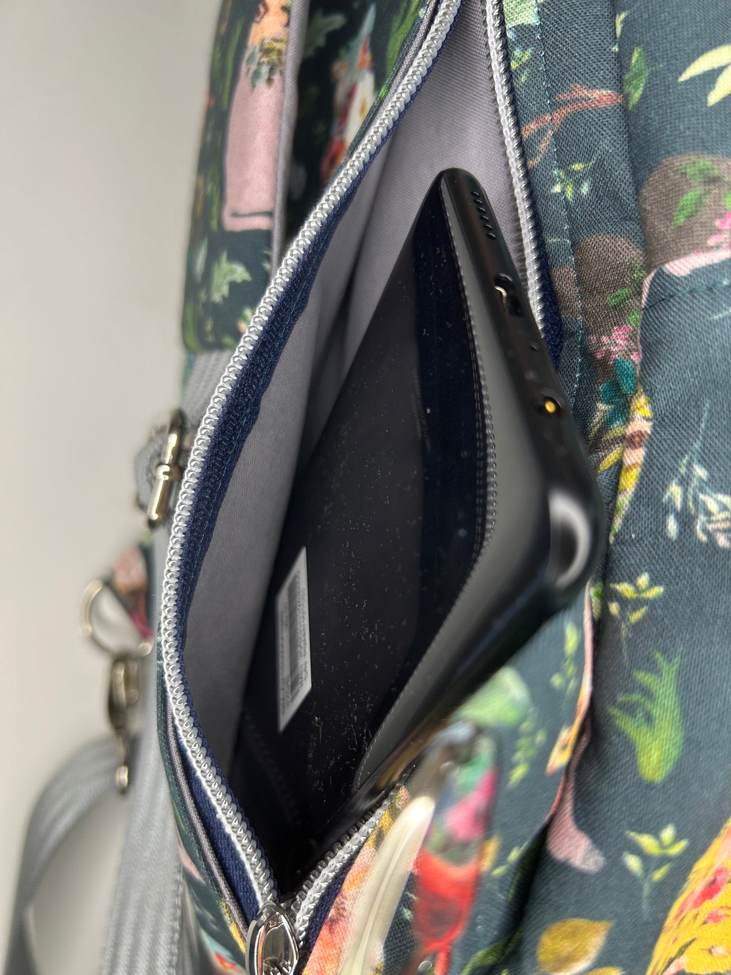 Floral Pups Retro Sling Bag