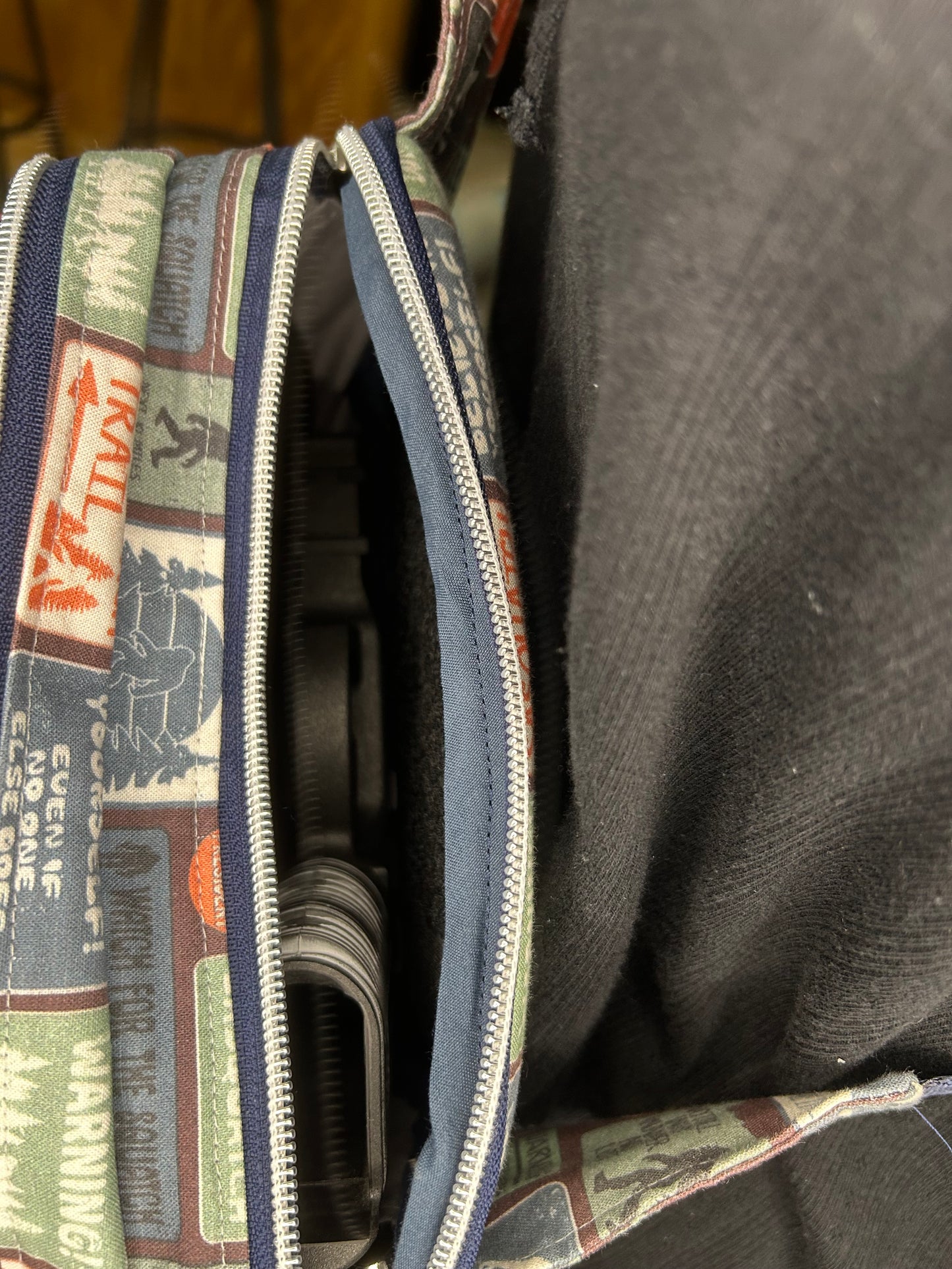 Bigfoot Concealed Carry Double Compartment Sling/Waist Bag