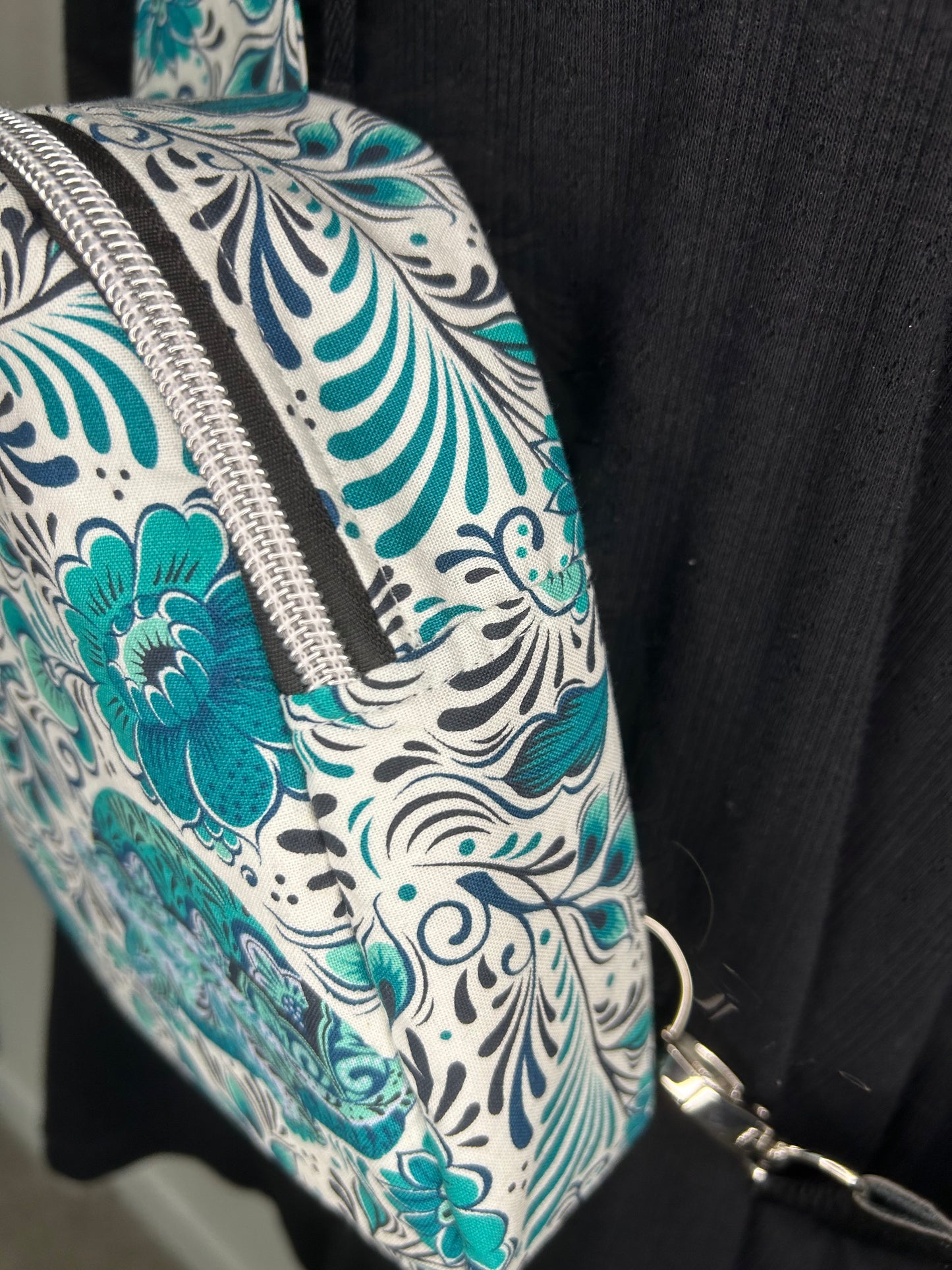 Handmade Turtle-ly Awesome Tula Pink Mav Pack Sling Bag