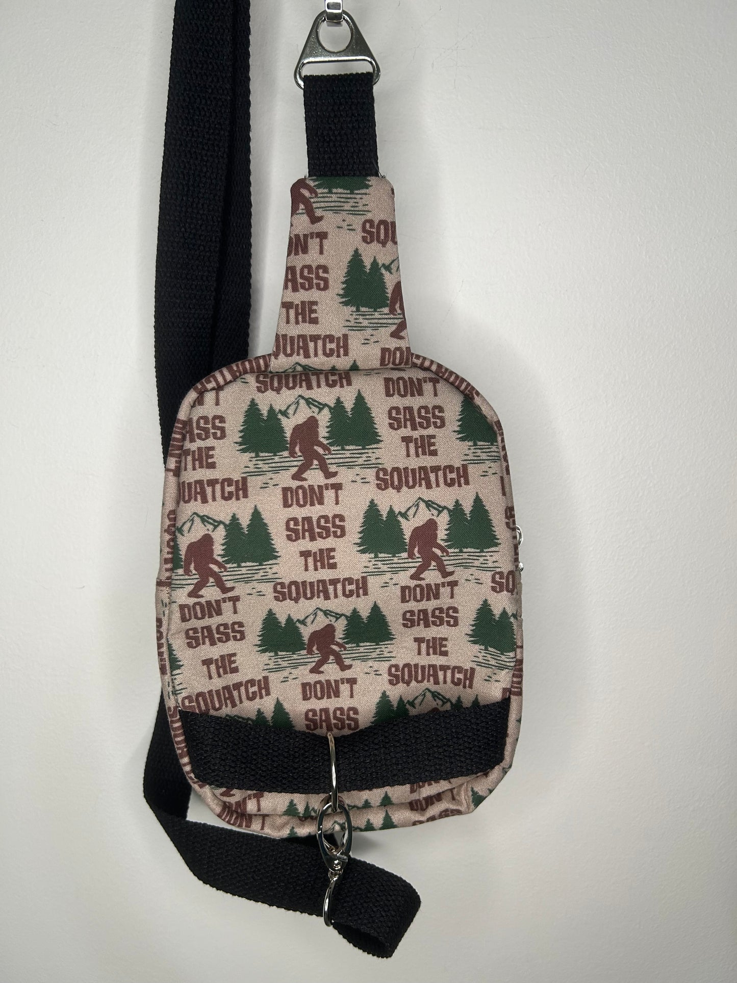 Don’t Sass the Squatch Andie Sling Bag