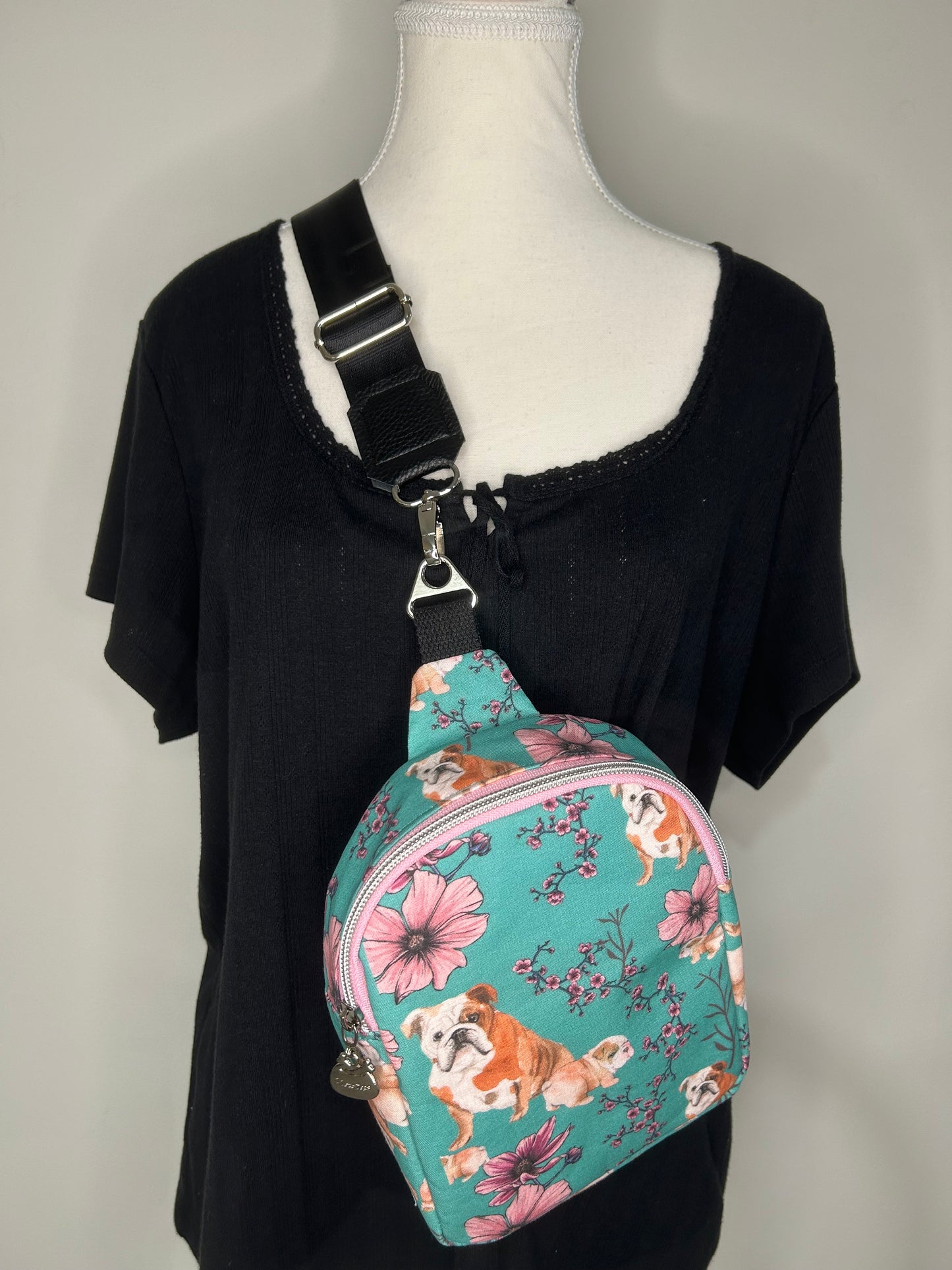 English Bulldog Mav Pack Sling Bag