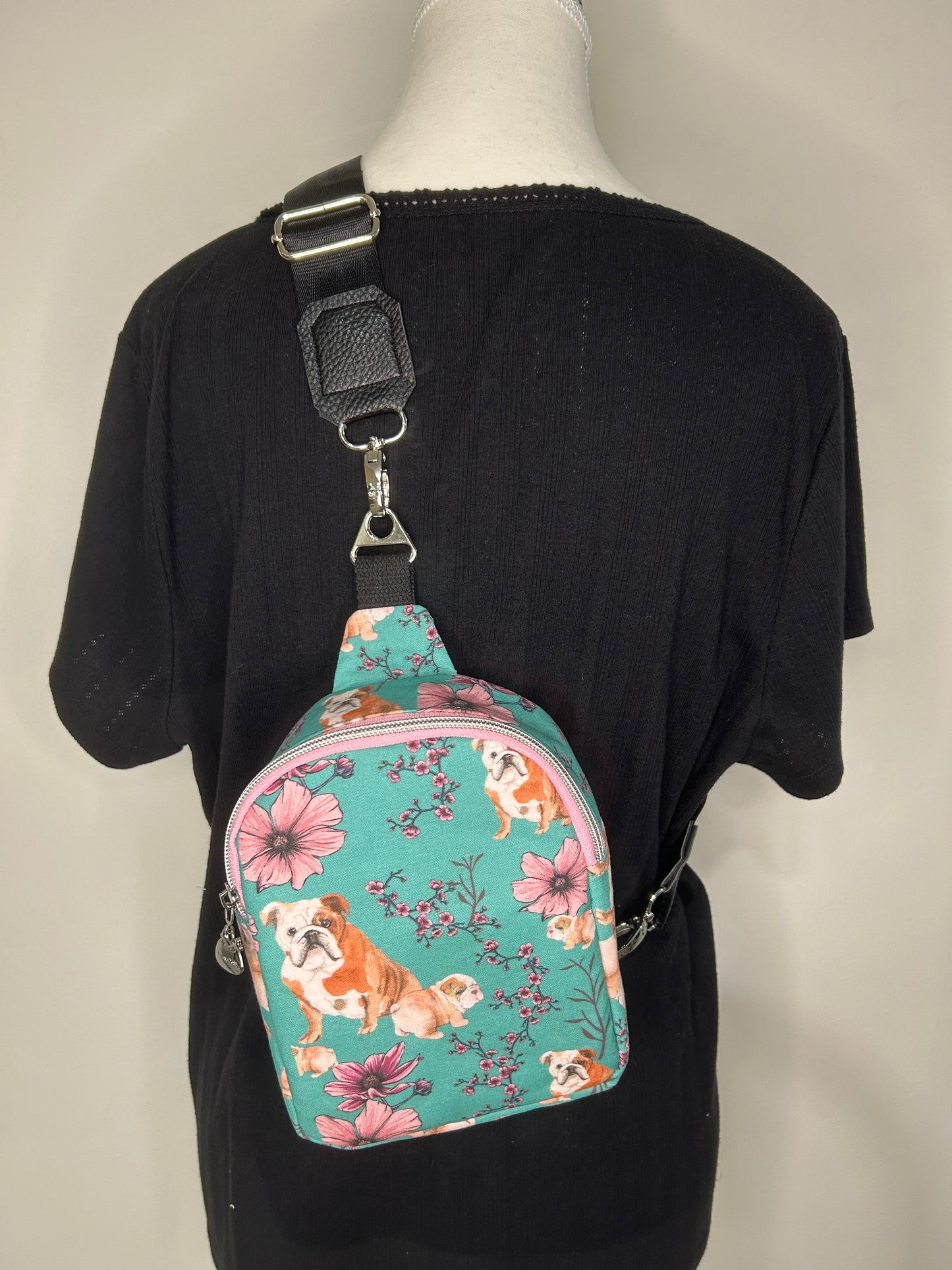 English Bulldog Mav Pack Sling Bag