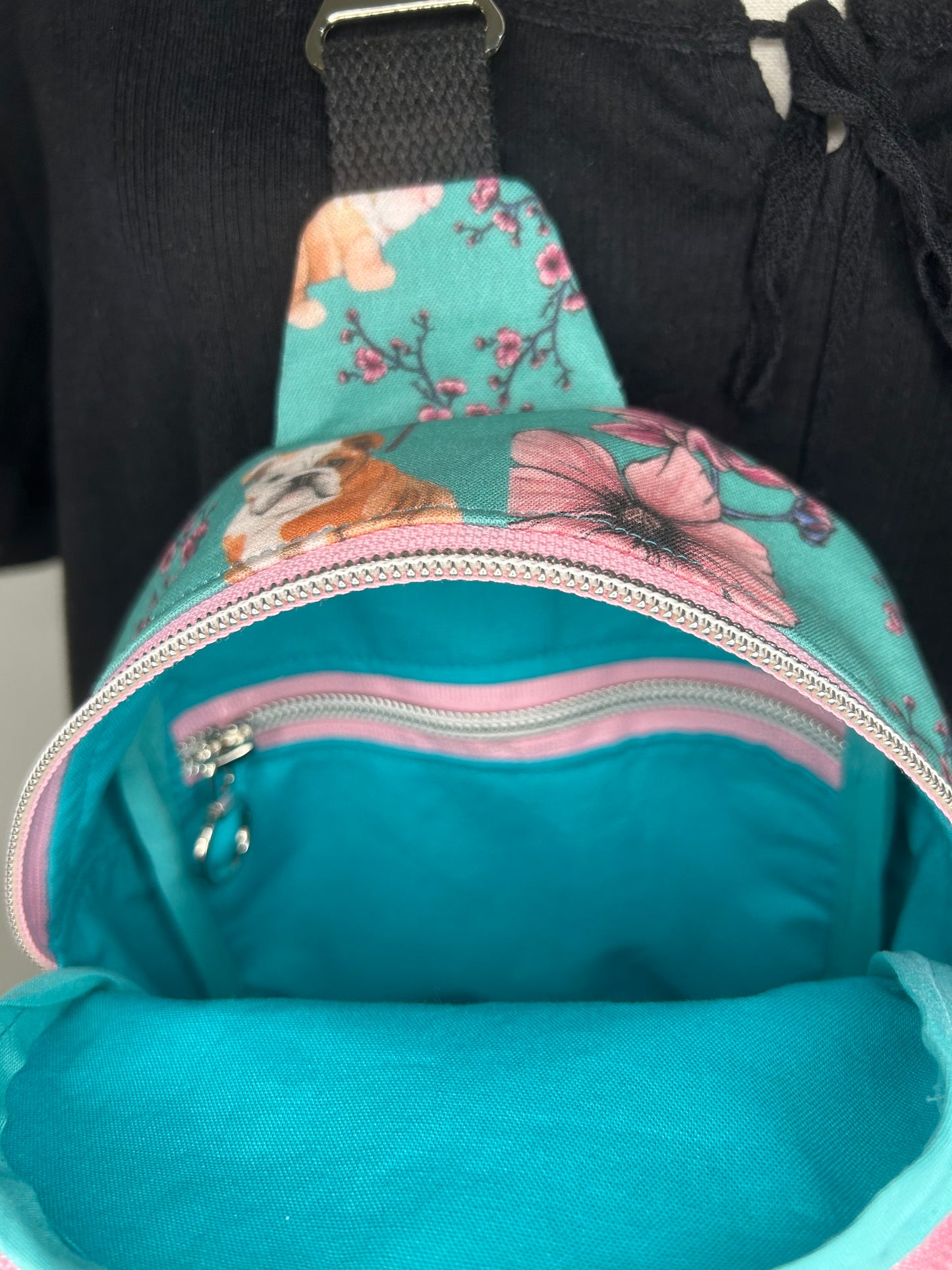 English Bulldog Mav Pack Sling Bag