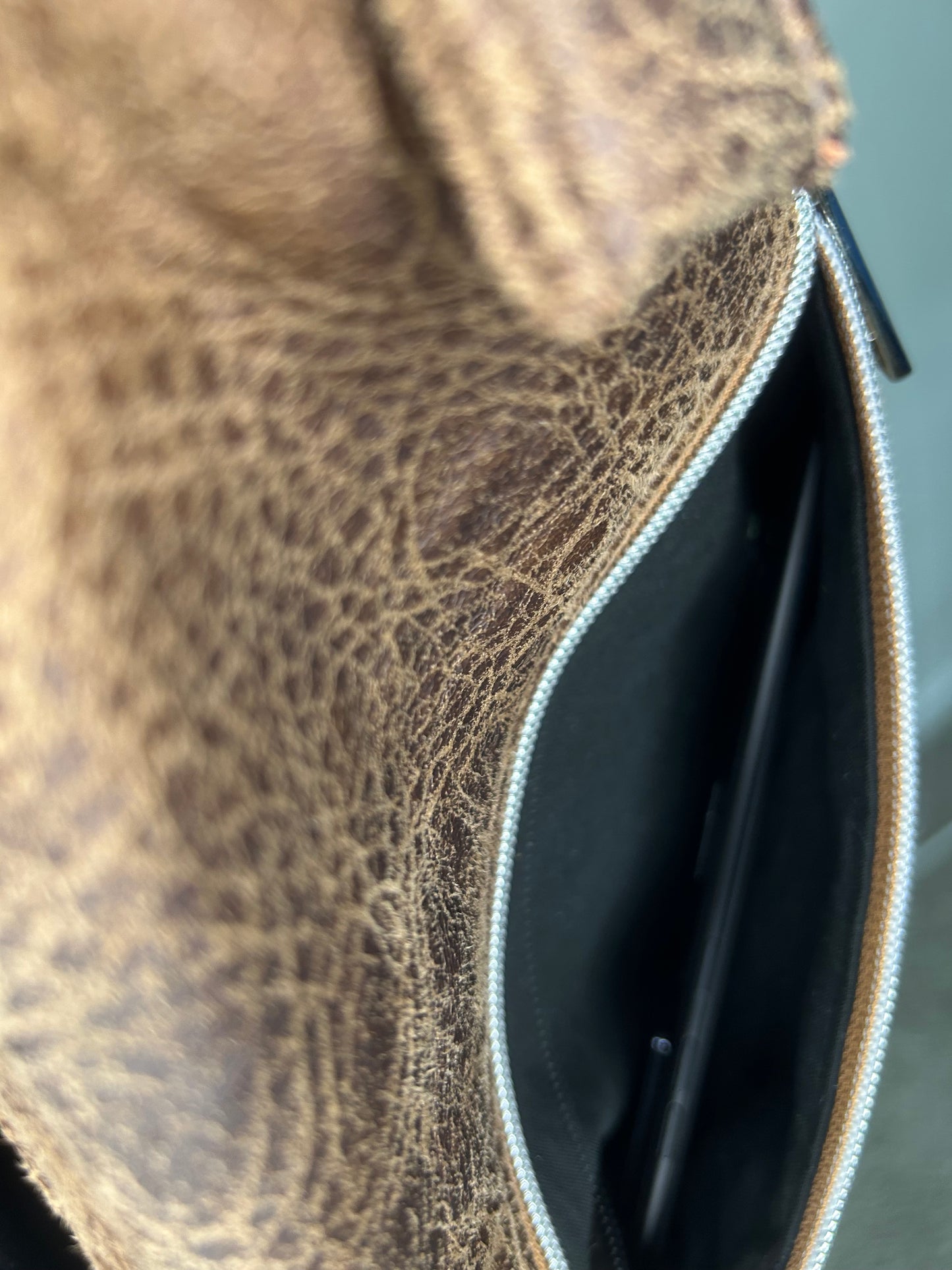 Unisex Faux Leather Concealed Carry Convertible Sling Bag