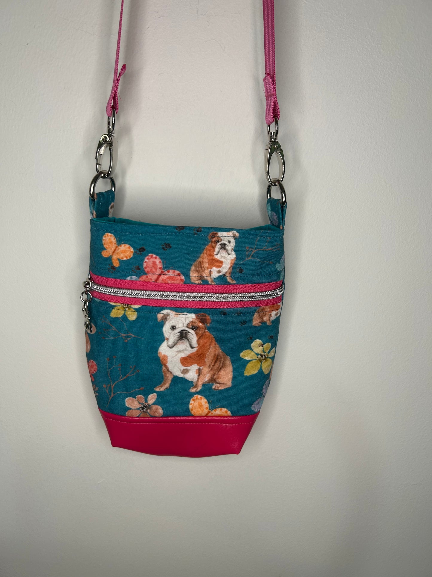 Bulldog’s and Butterflies Wanderlust Crossbody Bag