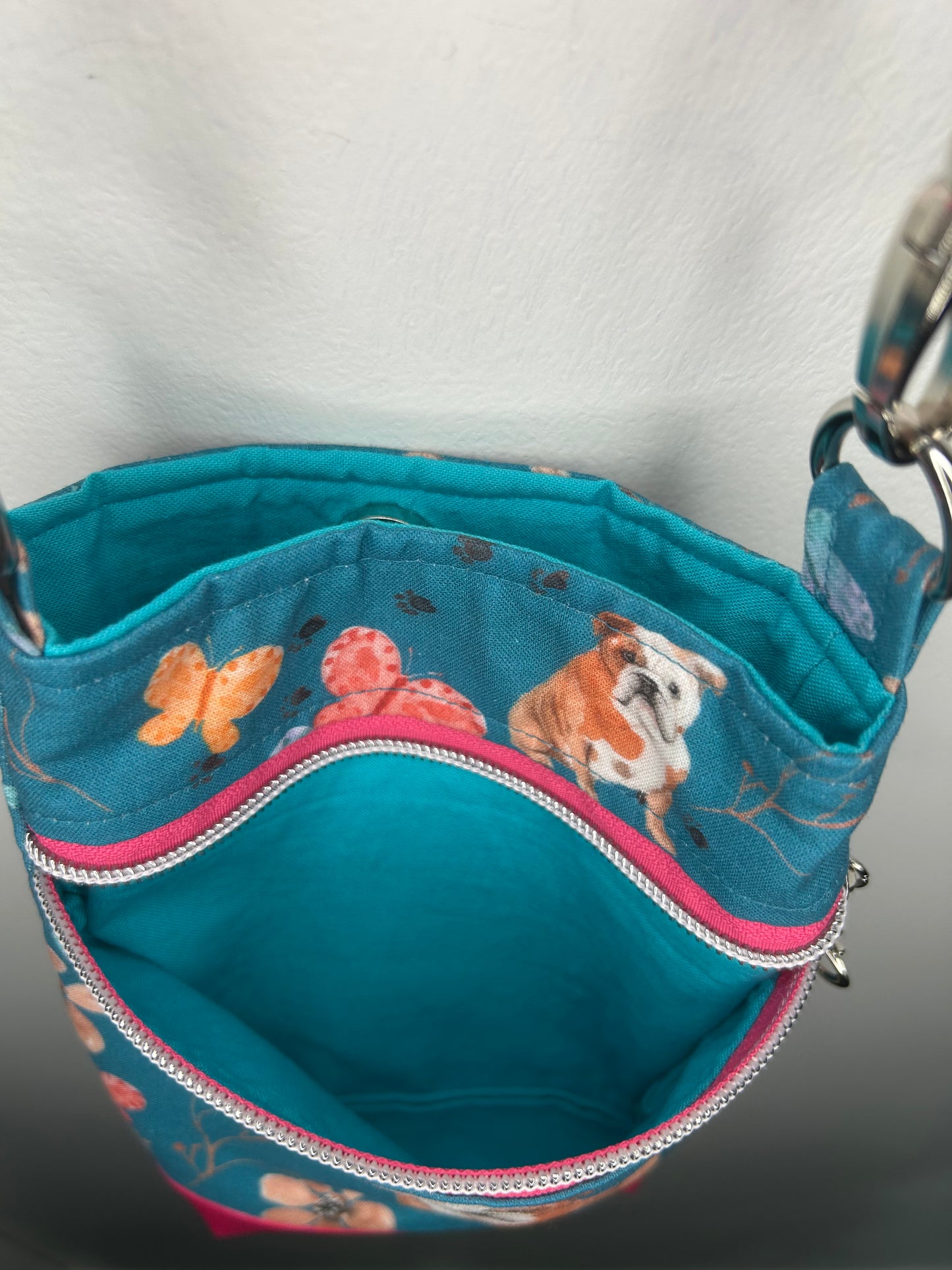 Bulldog’s and Butterflies Wanderlust Crossbody Bag