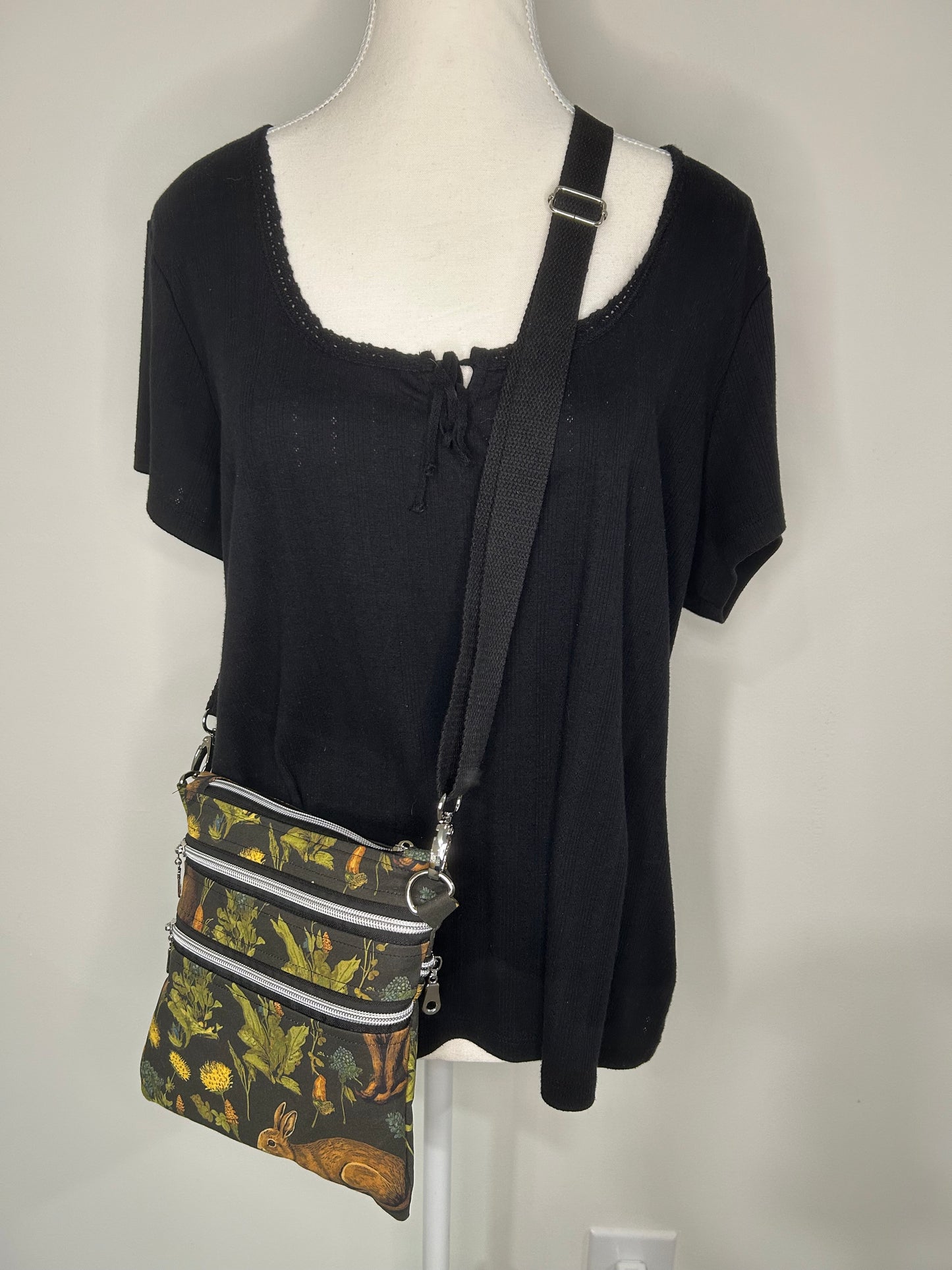 Hip Hop Bunny Zippy Crossbody Bag