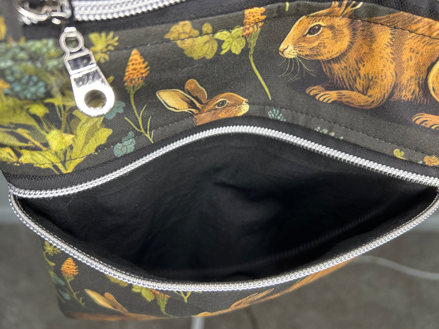 Hip Hop Bunny Zippy Crossbody Bag