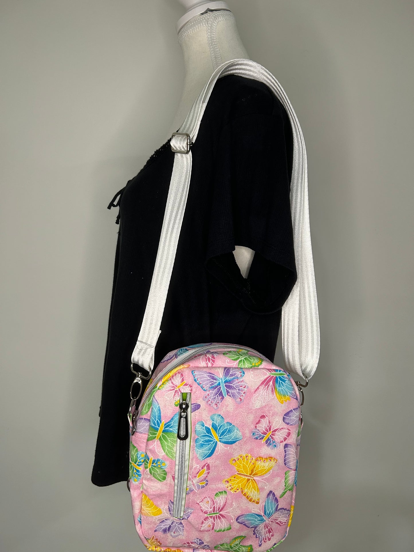 All A Flutter Pebble Convertible Bag