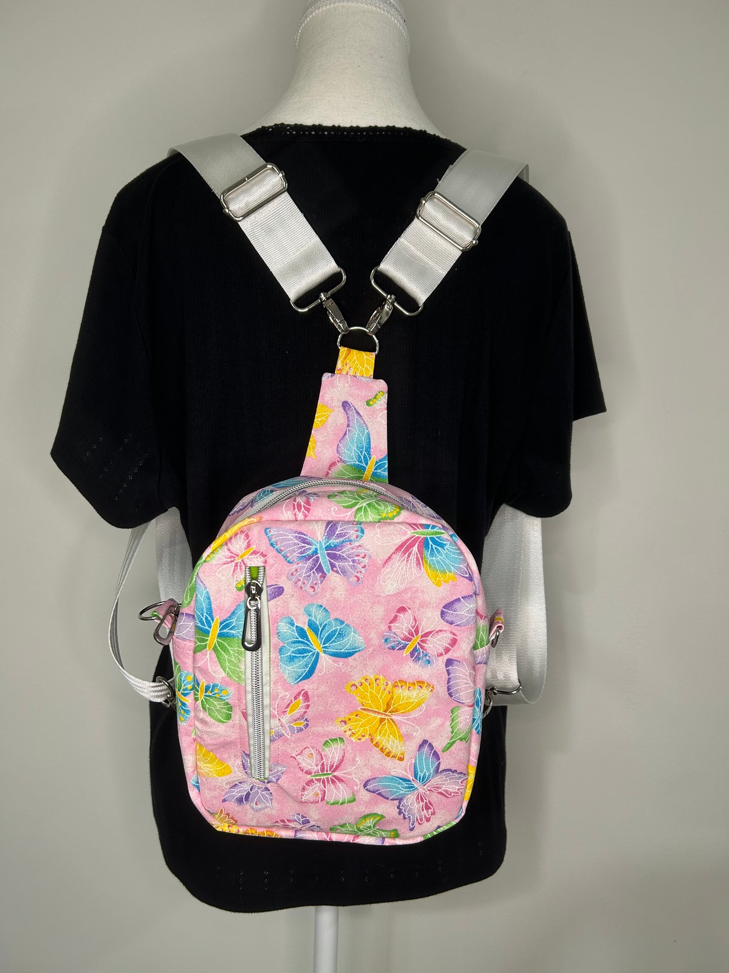 All A Flutter Pebble Convertible Bag