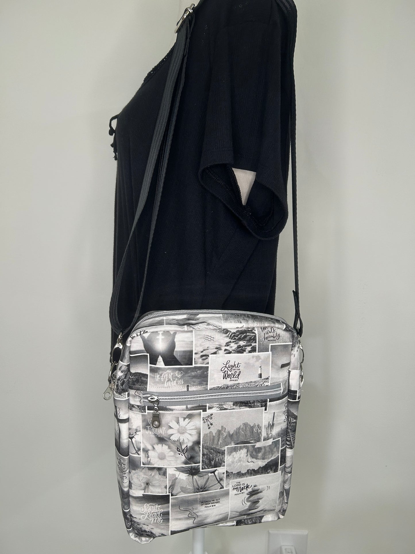 Handmade Large Convertible 3 in 1 Bible Bag