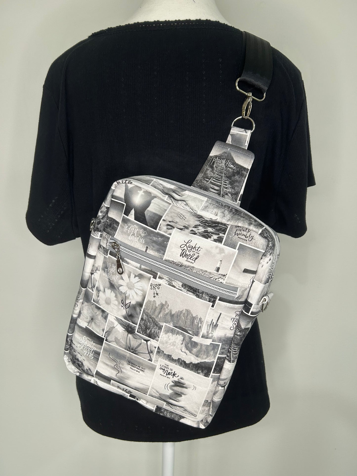 Handmade Large Convertible 3 in 1 Bible Bag