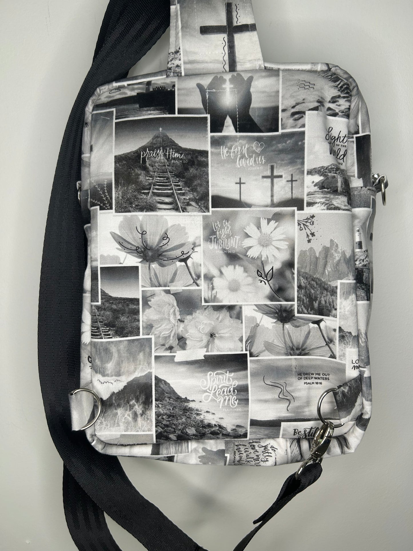 Handmade Large Convertible 3 in 1 Bible Bag