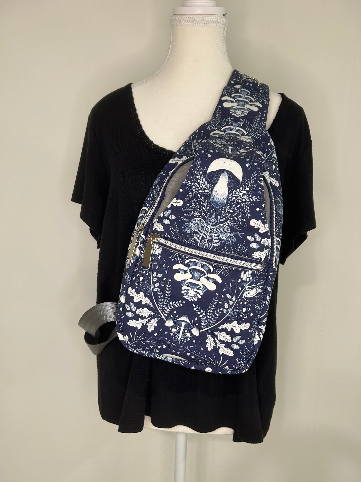 Shroom Forest Retro Sling Bag