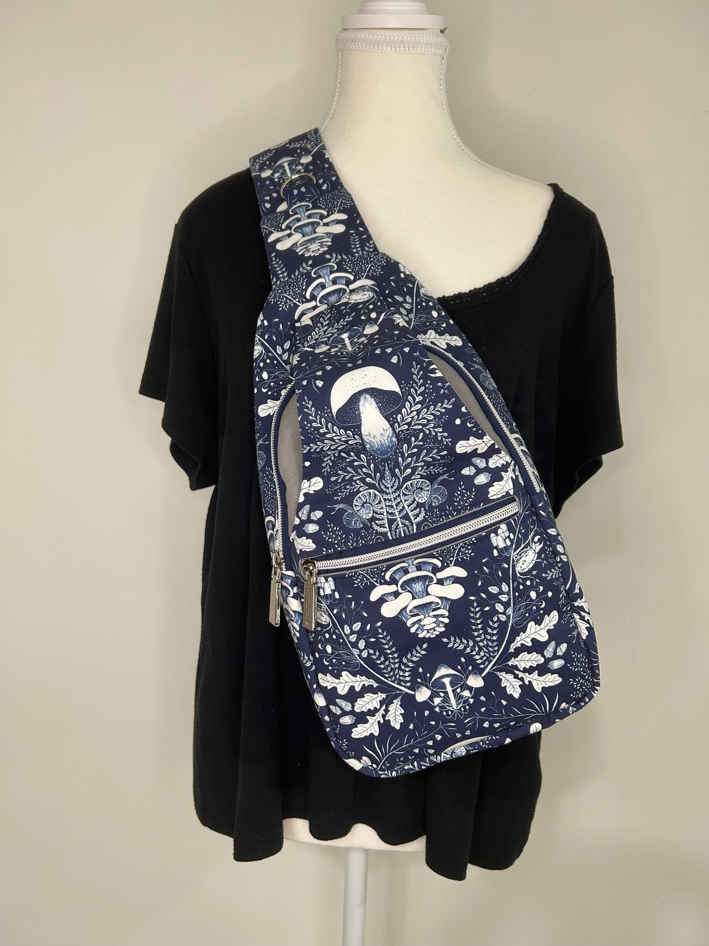 Shroom Forest Retro Sling Bag