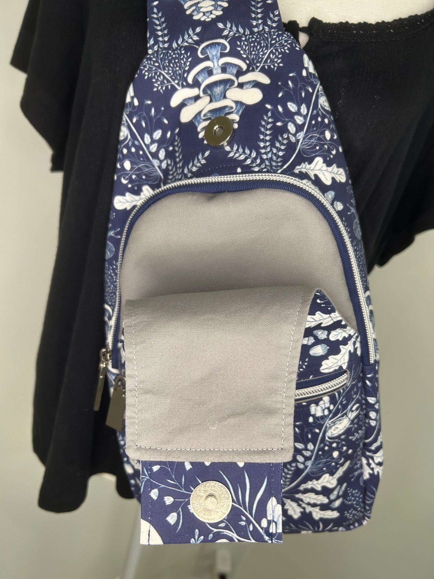 Shroom Forest Retro Sling Bag