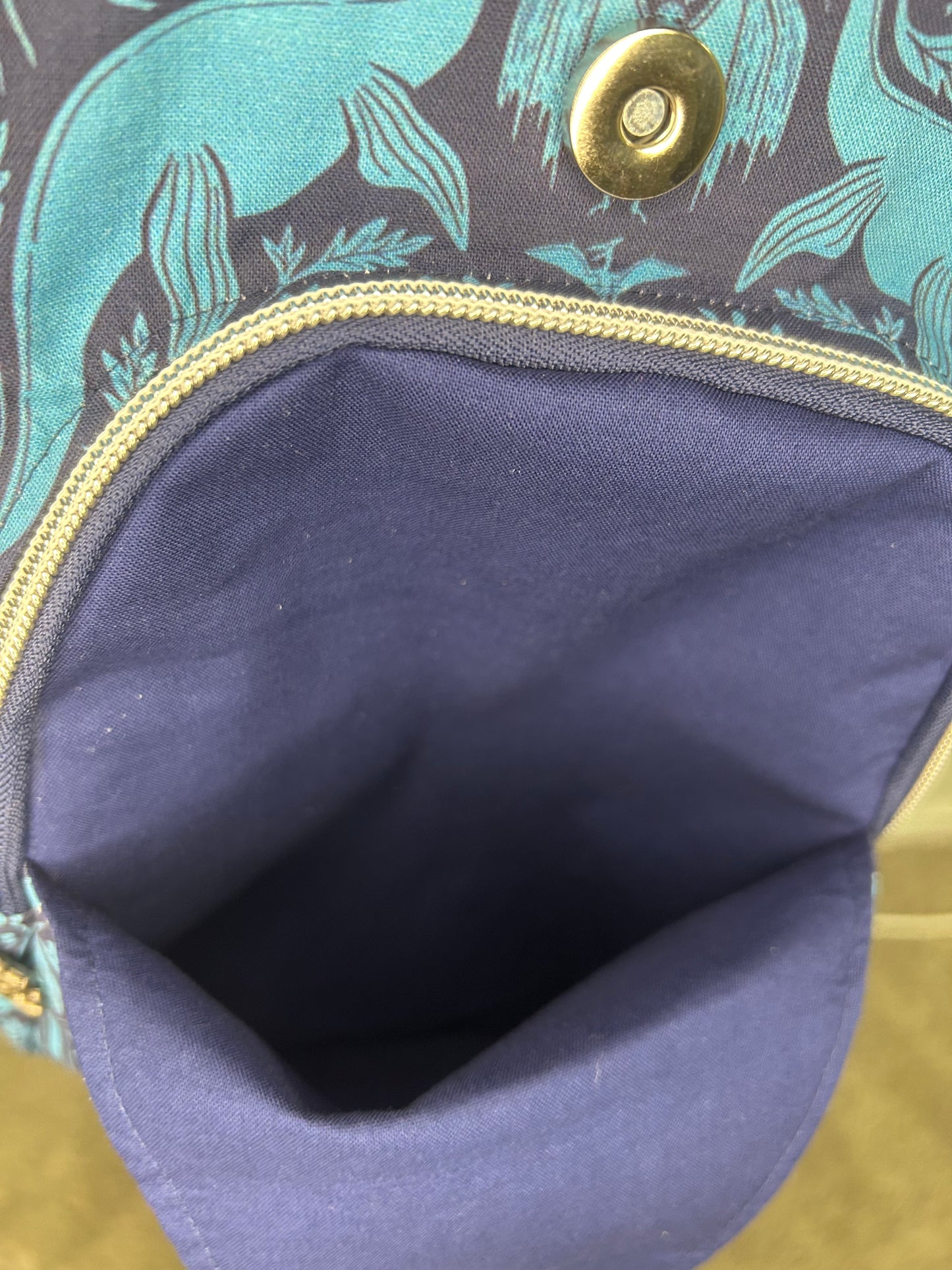 Handmade Unisex Cryptid Friends Retro Sling Bag