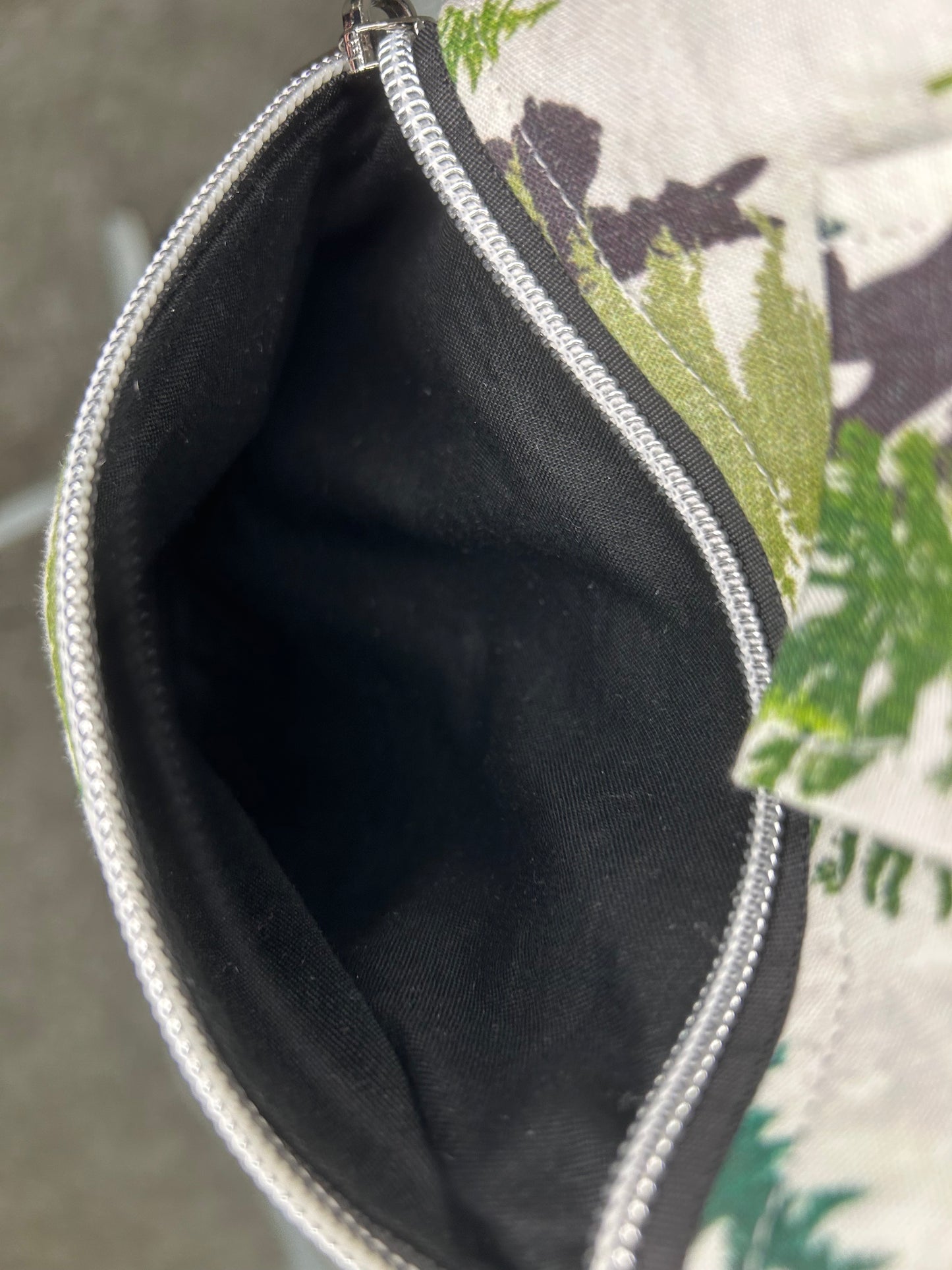 Handmade Peace Out Bigfoot Mini Traveler Sling Bag