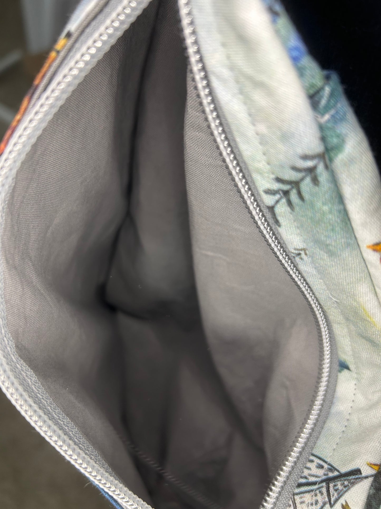 Handmade Rough Seas Traveler Convertible Sling Bag
