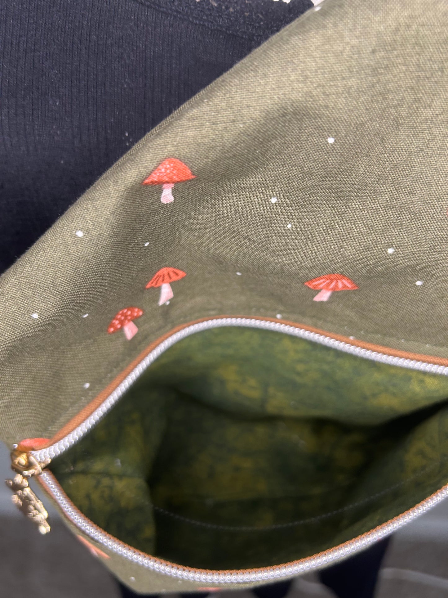 Handmade Mushroom Traveler Convertible Sling Bag