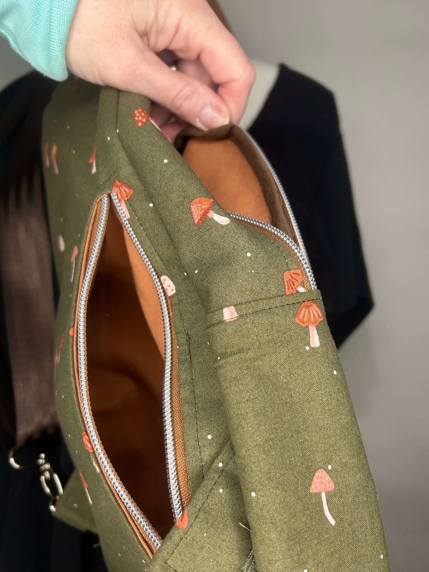 Mushroom Retro Sling Bag