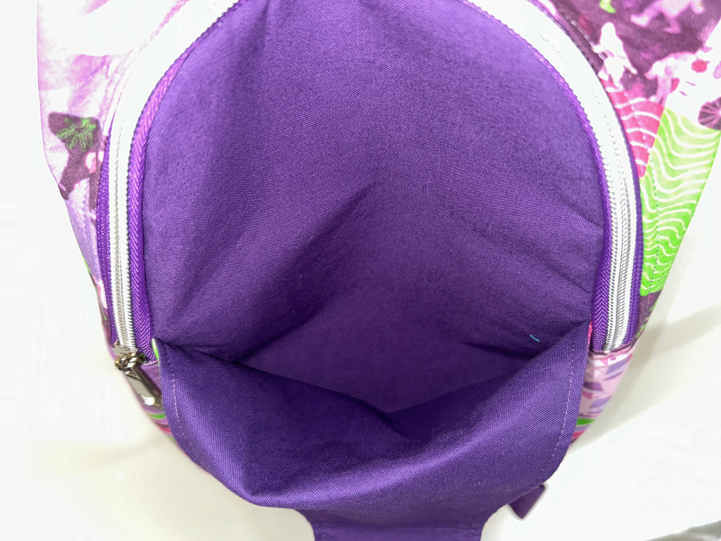 Purple Sasquatch Retro Sling Bag