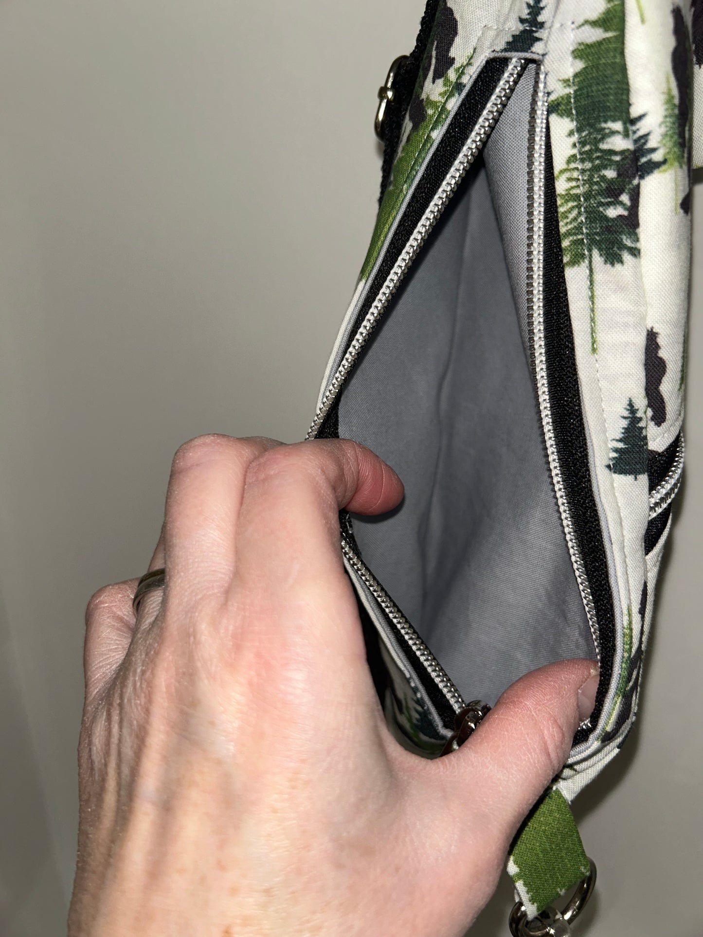 Peace Out Mini Traveler Sling Bag