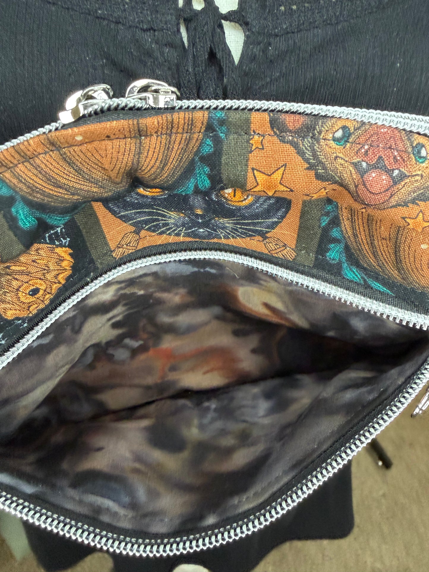 Cats and bats Small Louie Sling to Waist Bag