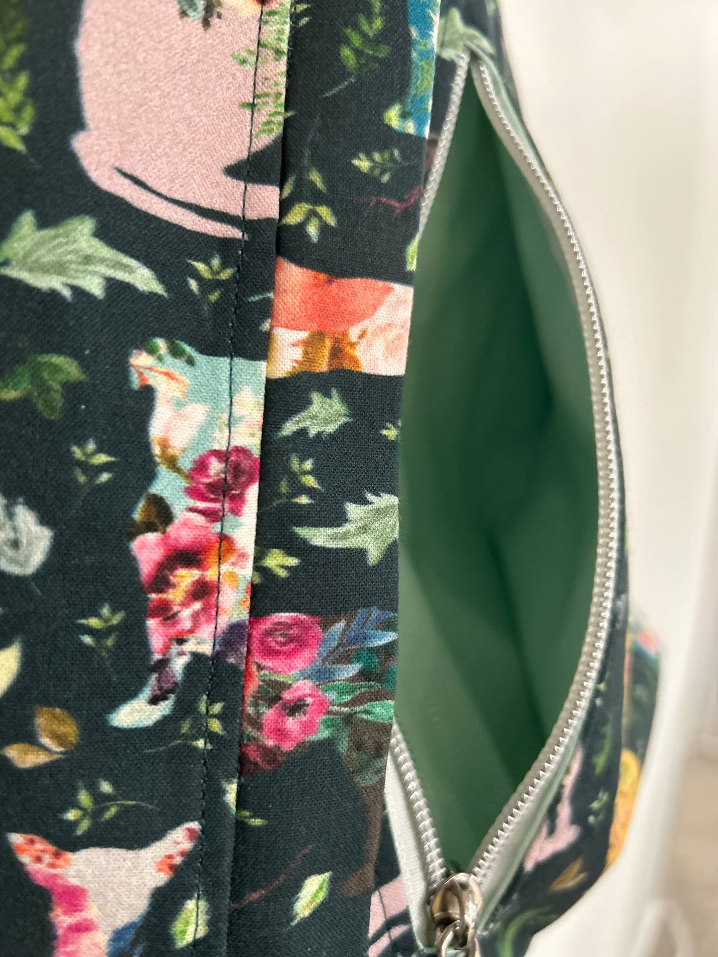 Floral Pups Finn Sling Bag