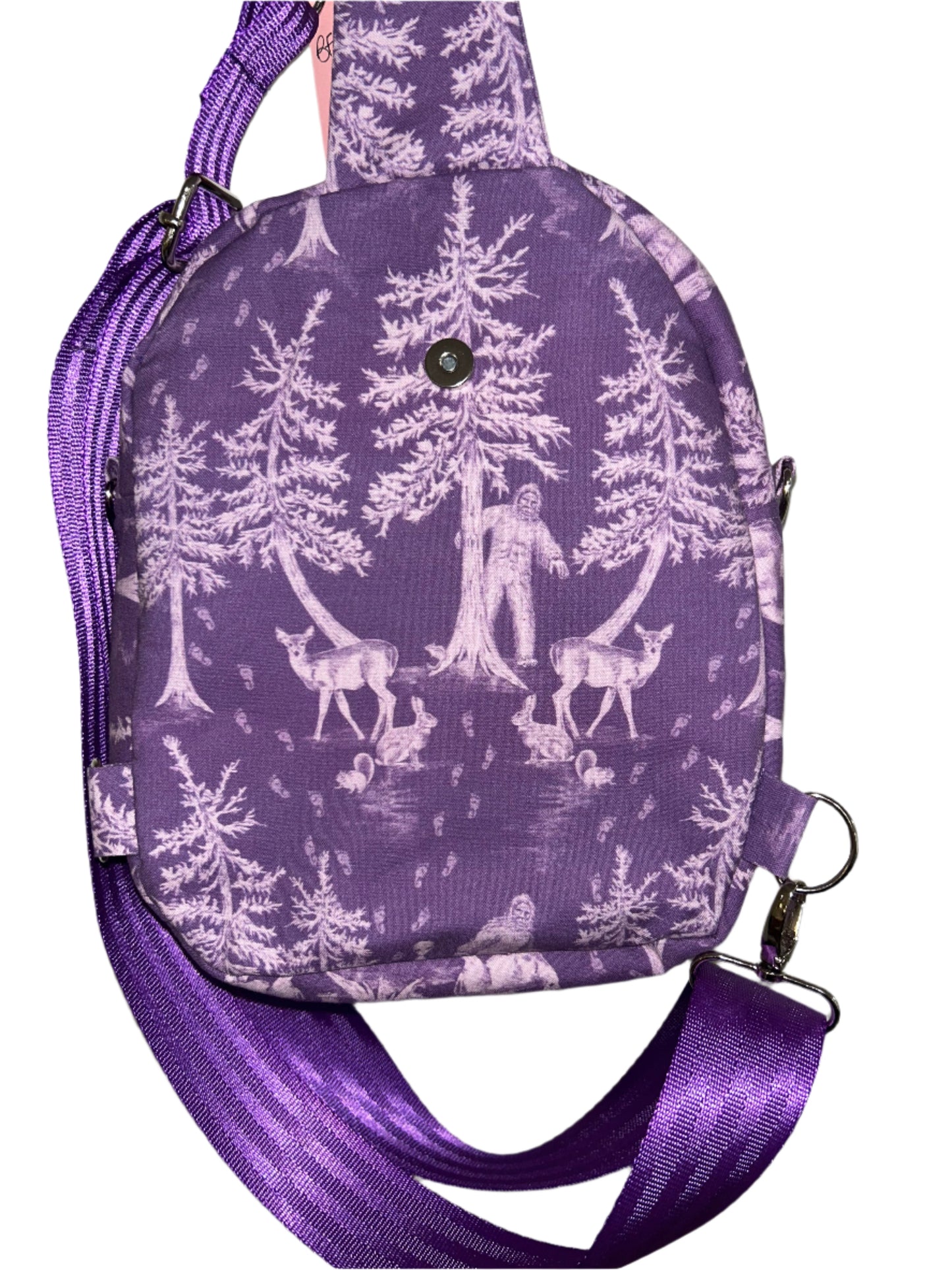 Friends of Bigfoot Convertible Pebble Bag