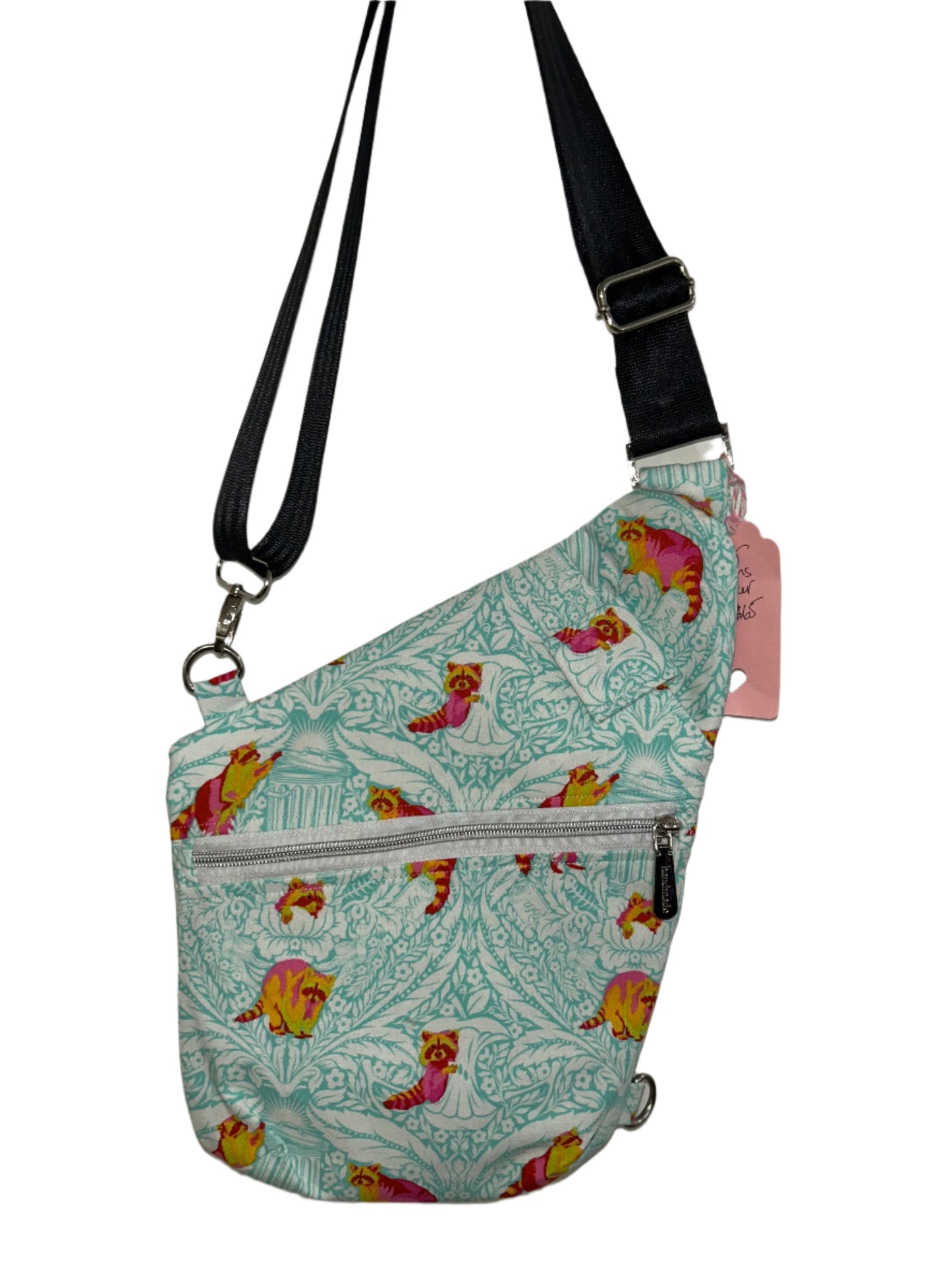 Wacky Raccoon Convertible Traveler Bag