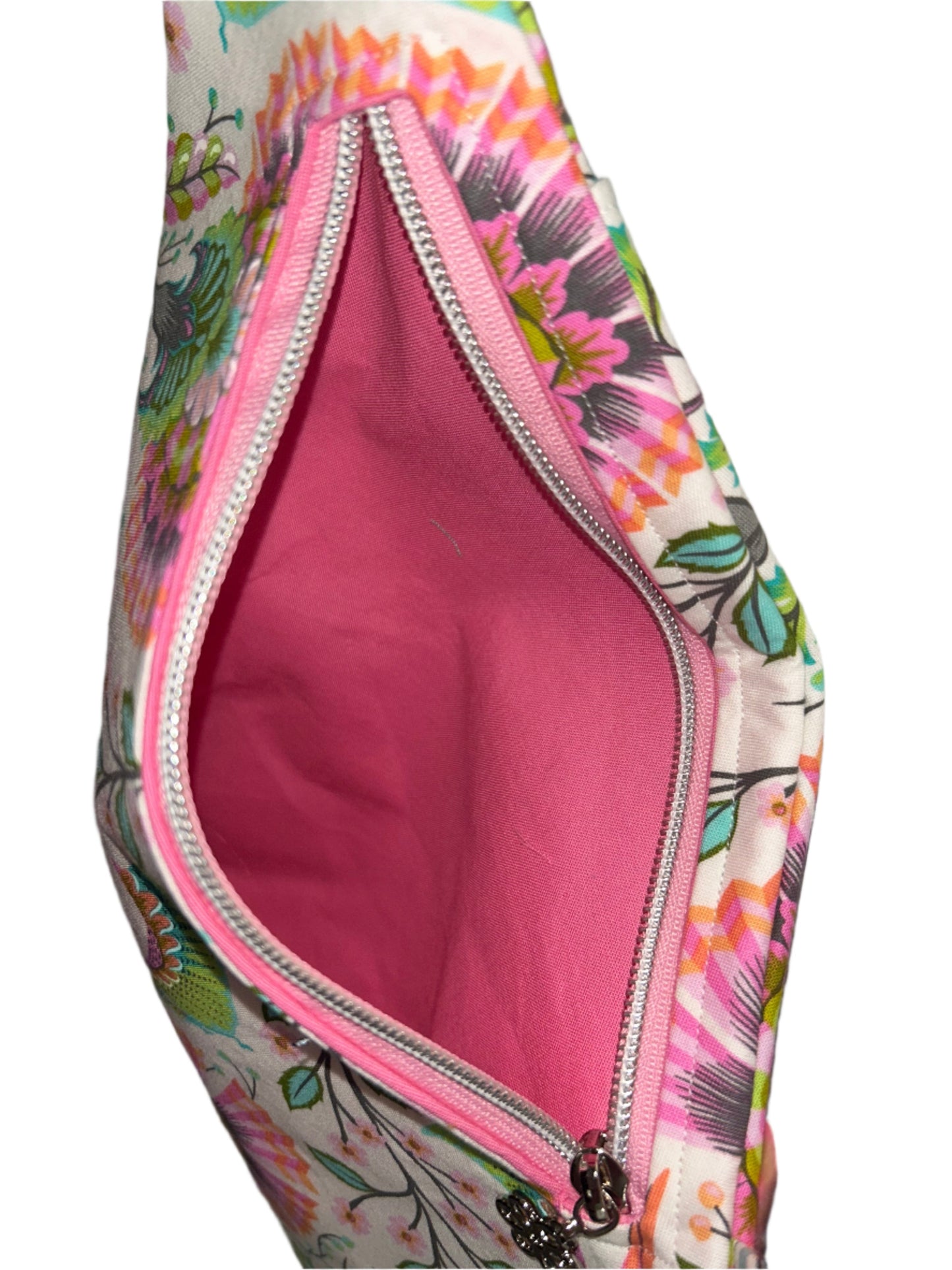 Floral Pterodactyl Convertible Traveler Bag