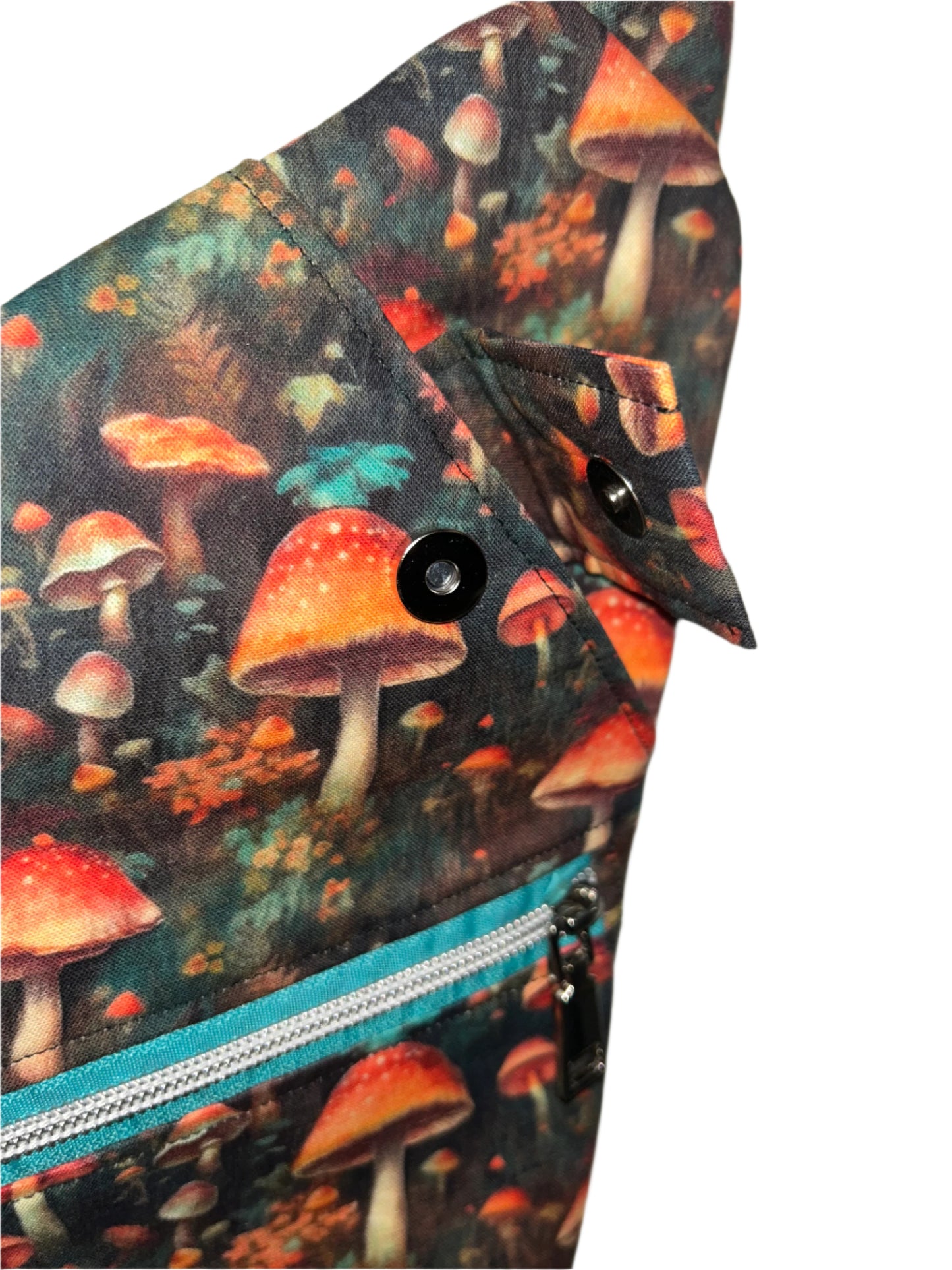 Mushroom Fields Convertible Traveler Bag