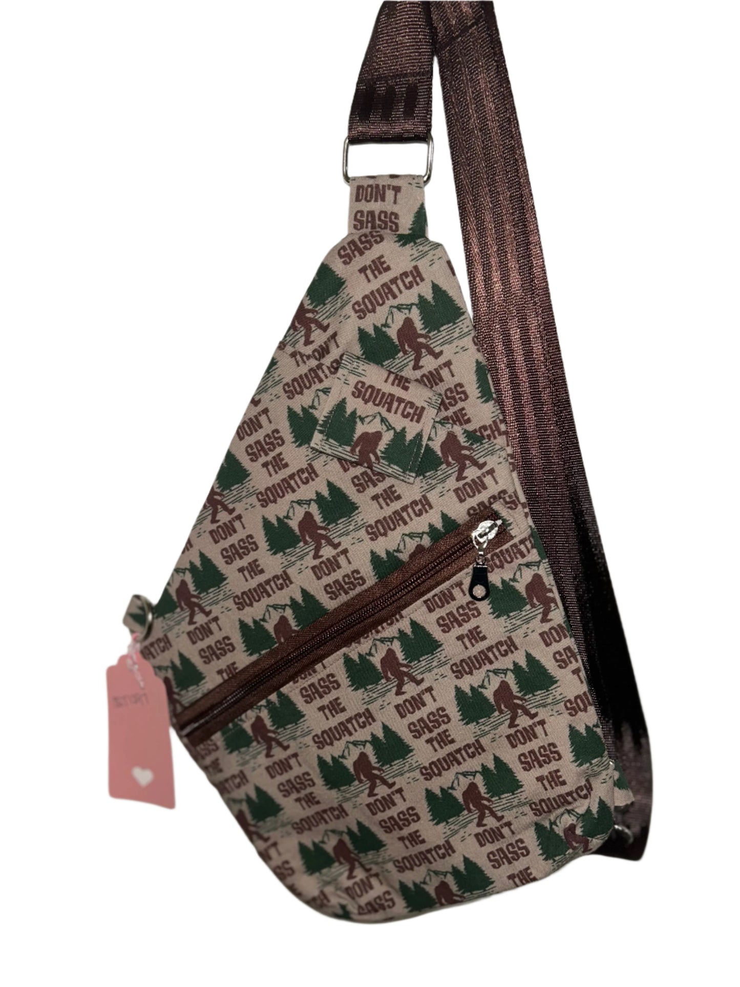 Don’t Sass the Squatch Convertible Traveler Bag