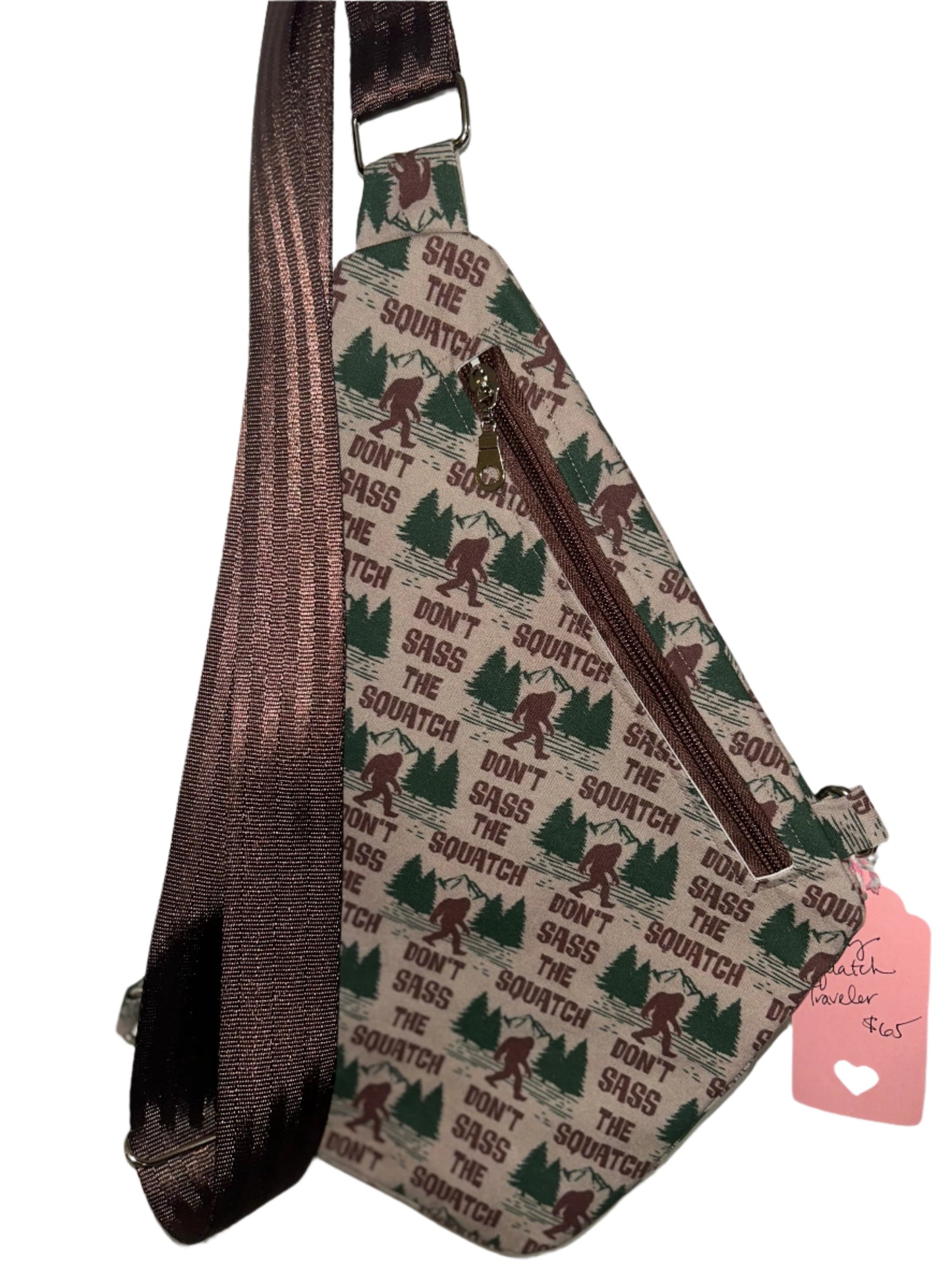 Don’t Sass the Squatch Convertible Traveler Bag