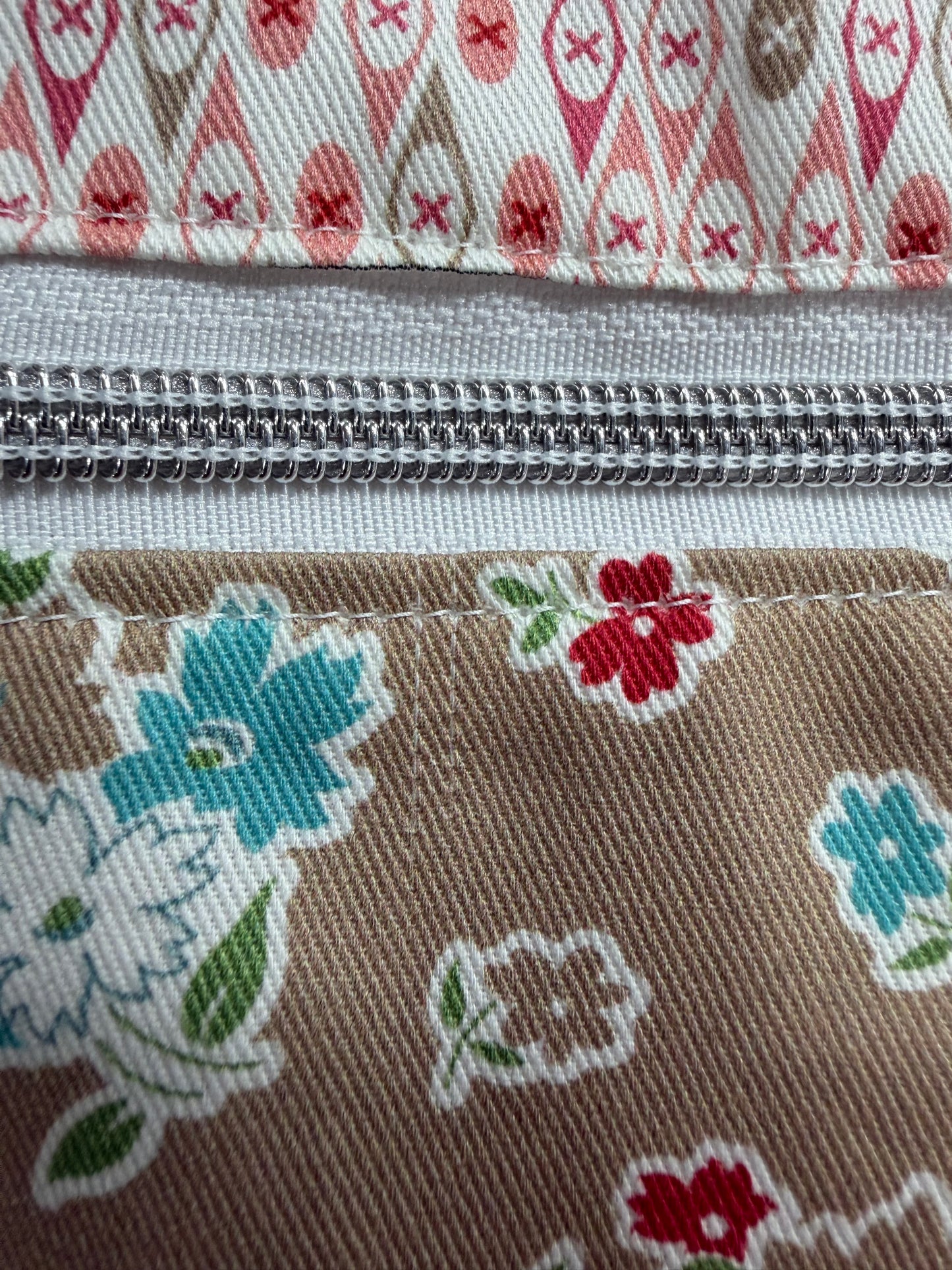 Lori Holt Unlined Teapot Project Bag Slight Fabric Defect