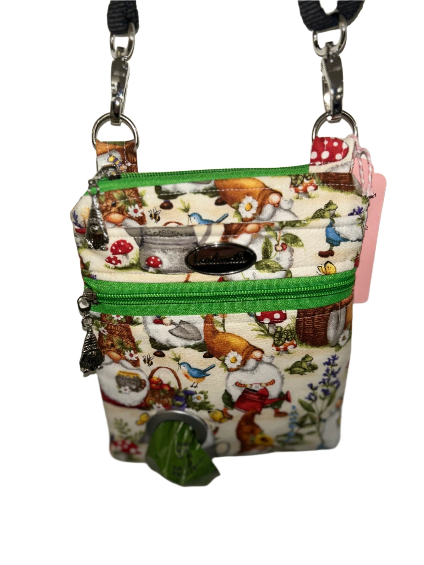 Gnome Garden Dog Walking Bag