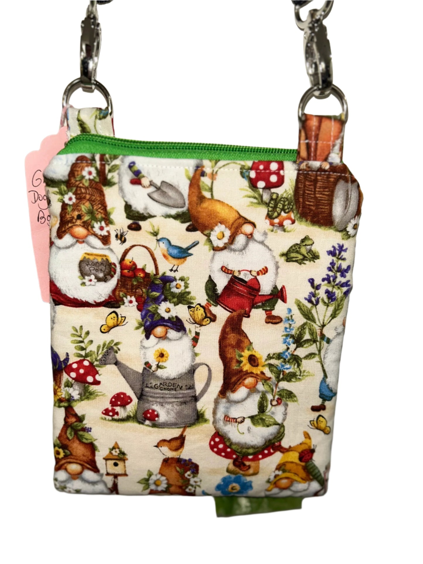 Gnome Garden Dog Walking Bag