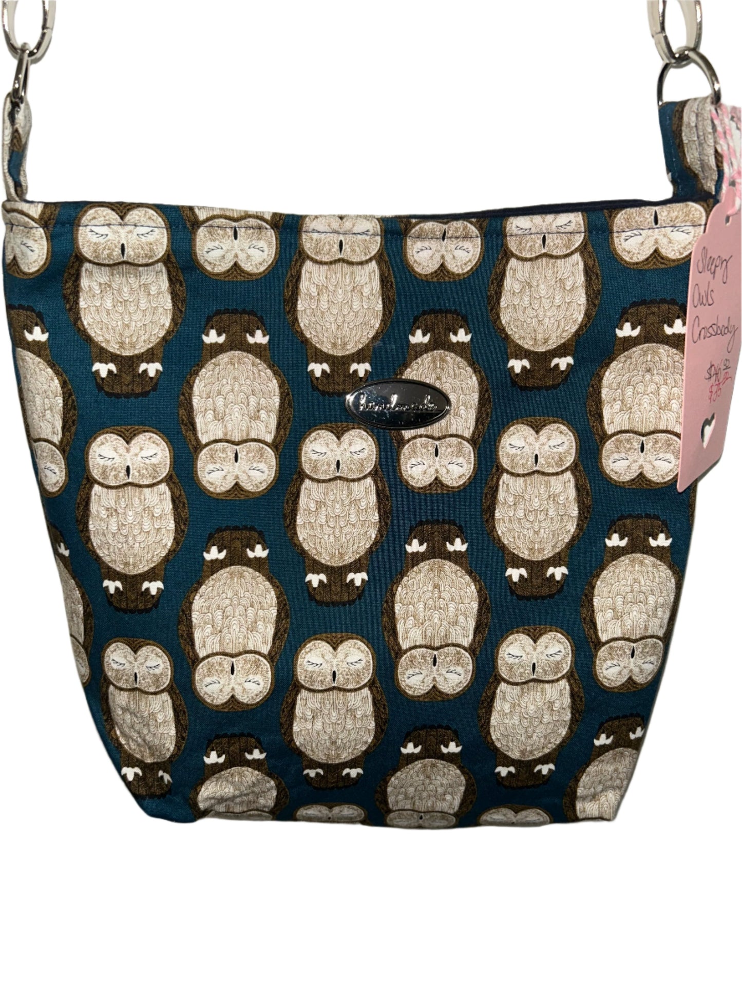 Sleepy Owls Crossbody Bag