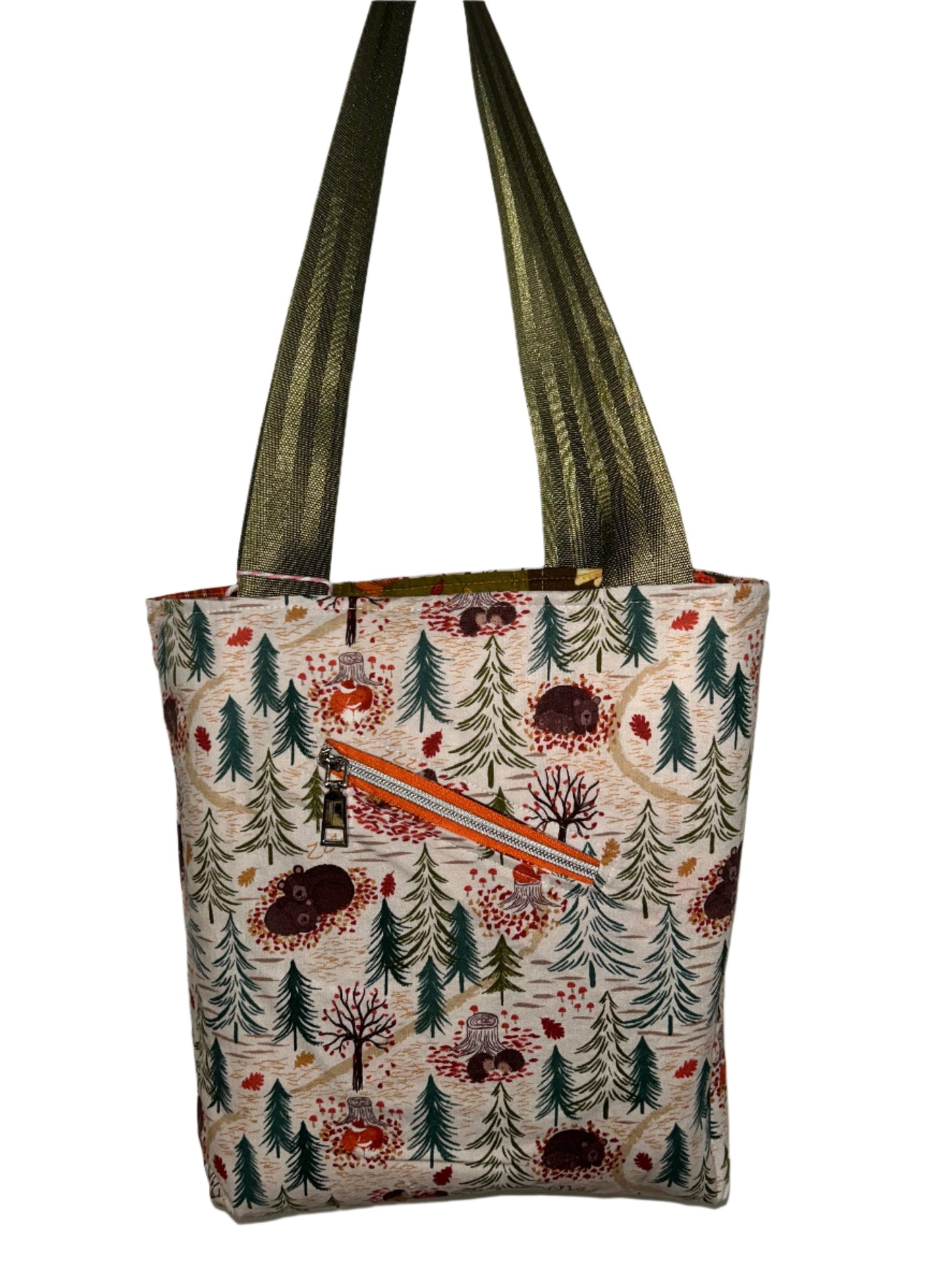 Fully Reversible Fall to Woodland Tote