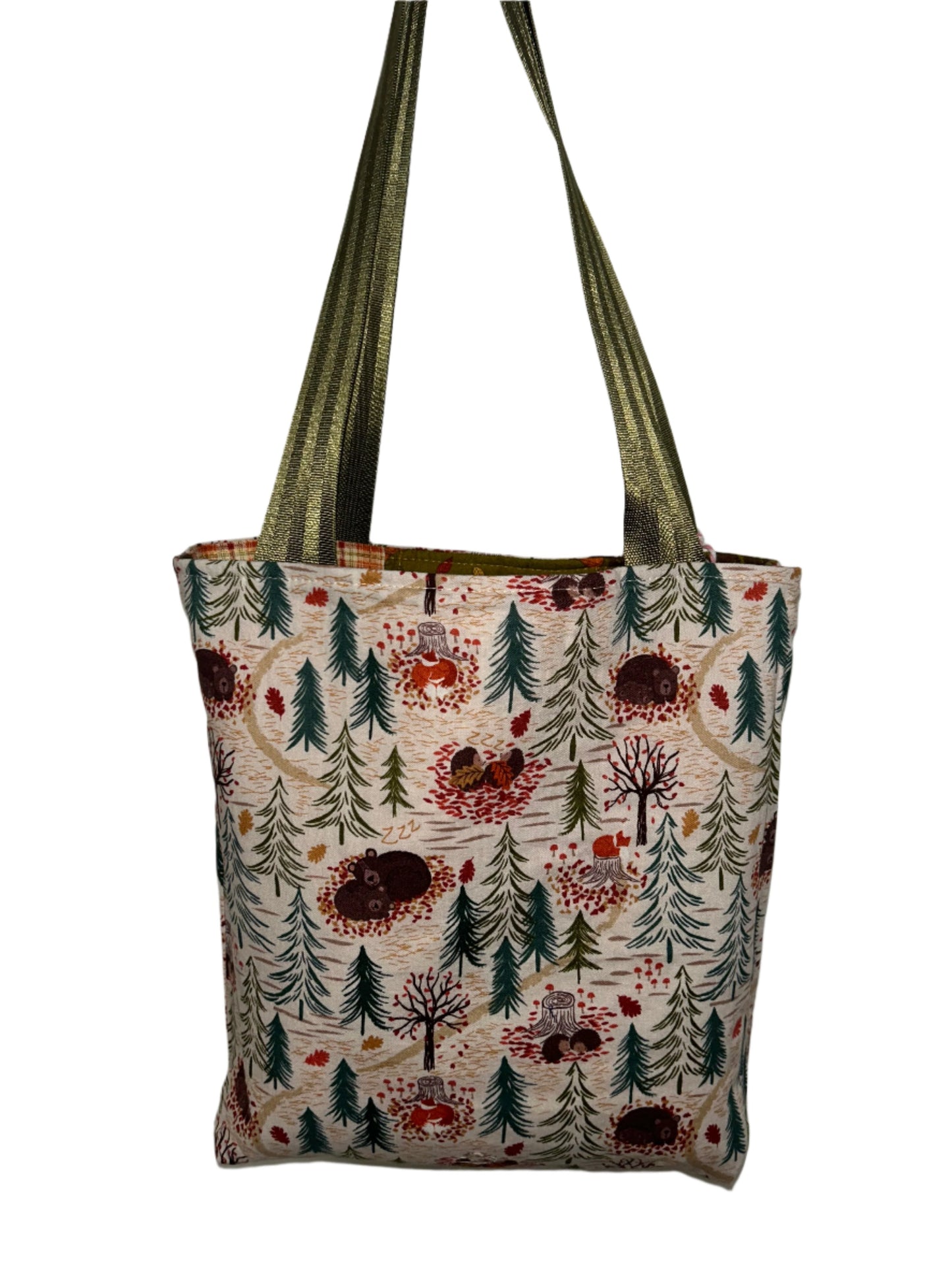 Fully Reversible Fall to Woodland Tote